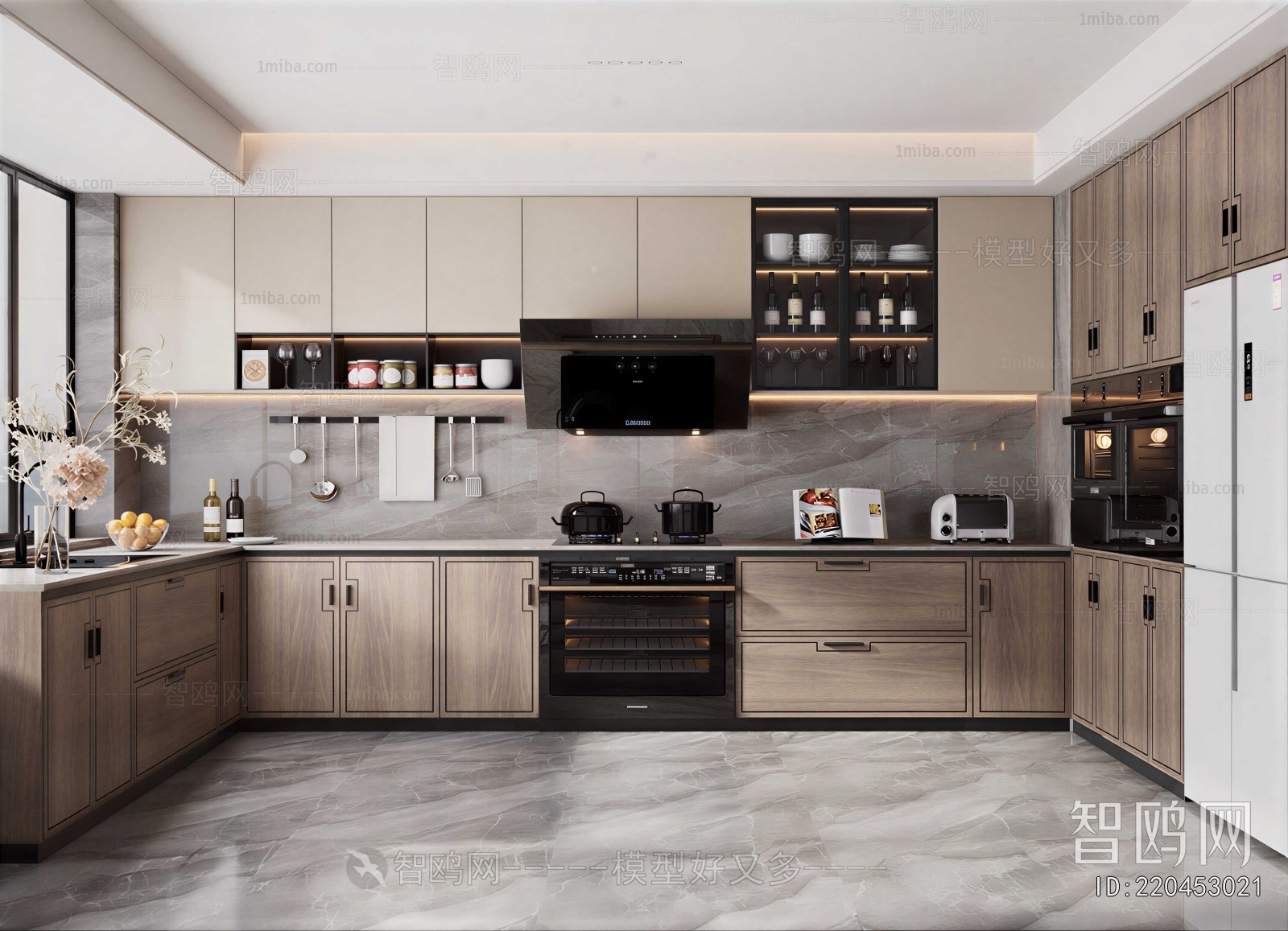 Modern The Kitchen