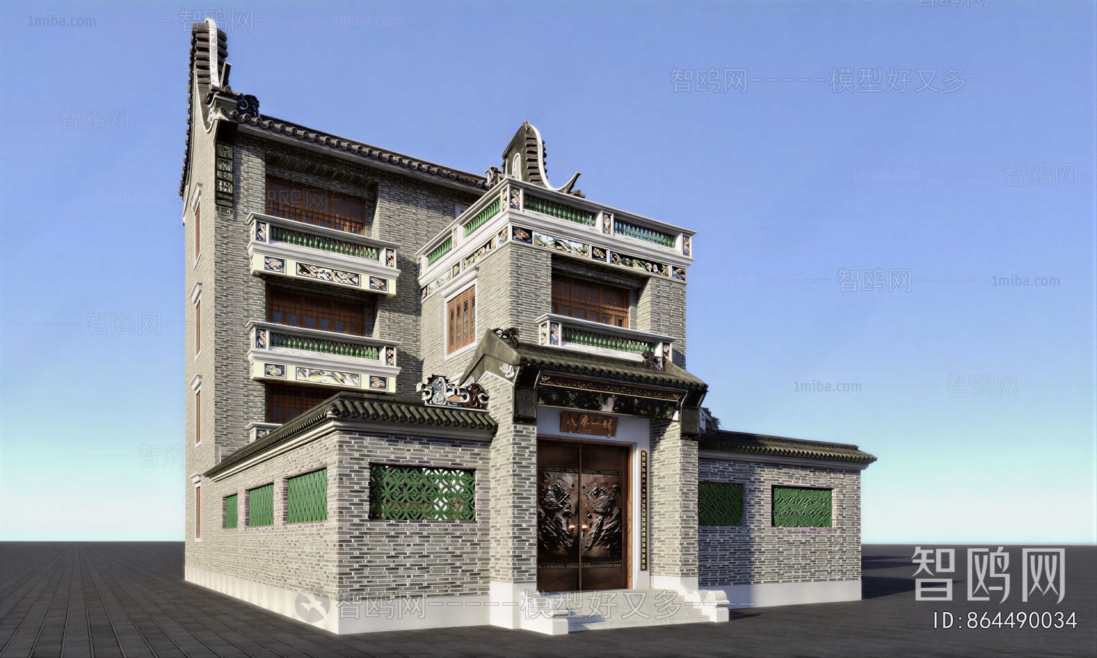 New Chinese Style Detached Villa