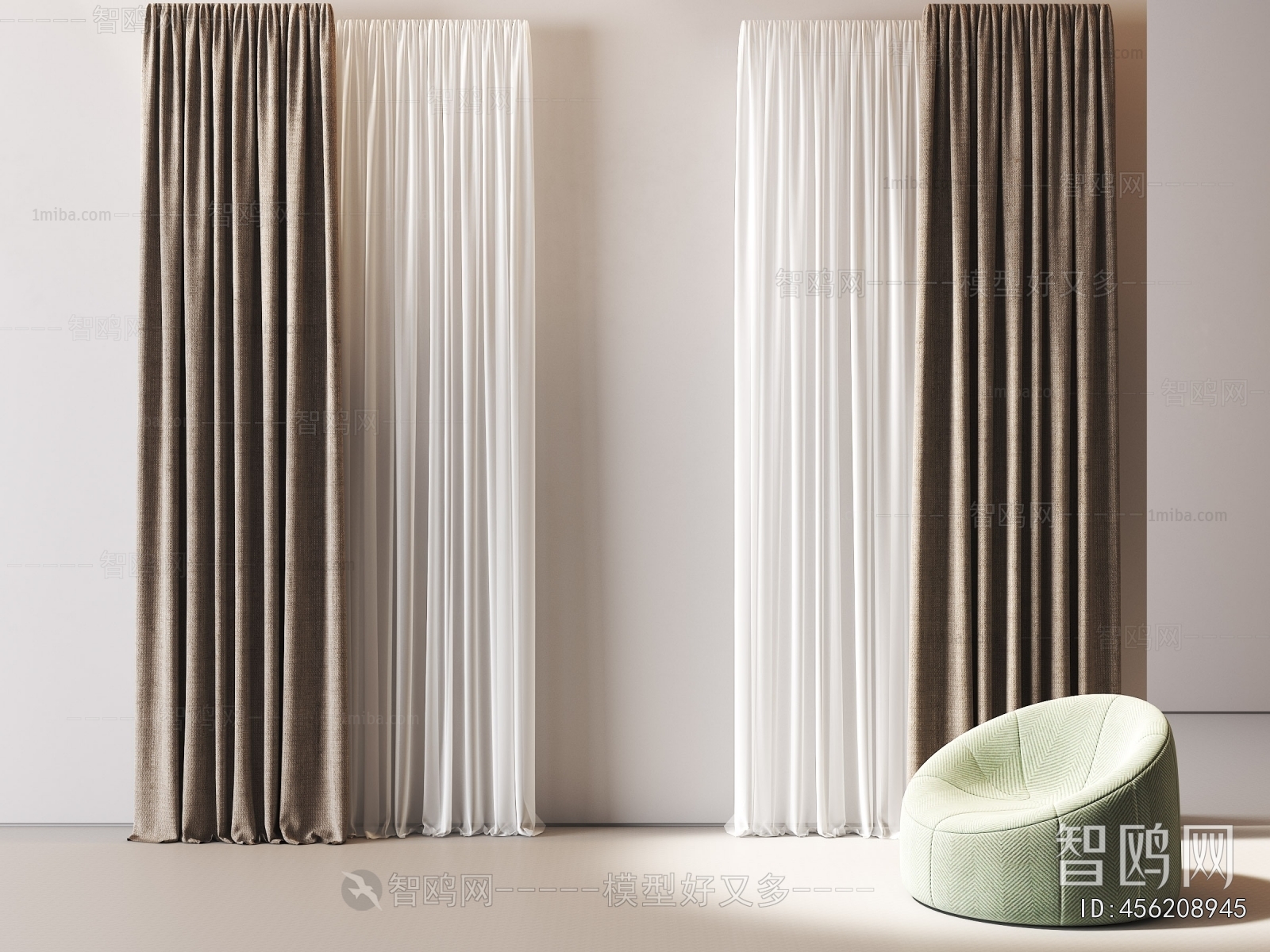 Modern The Curtain