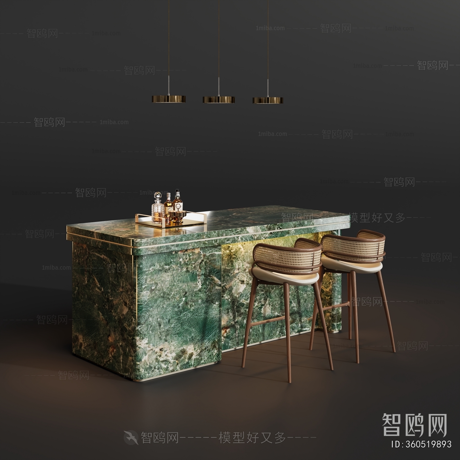Modern Counter Bar