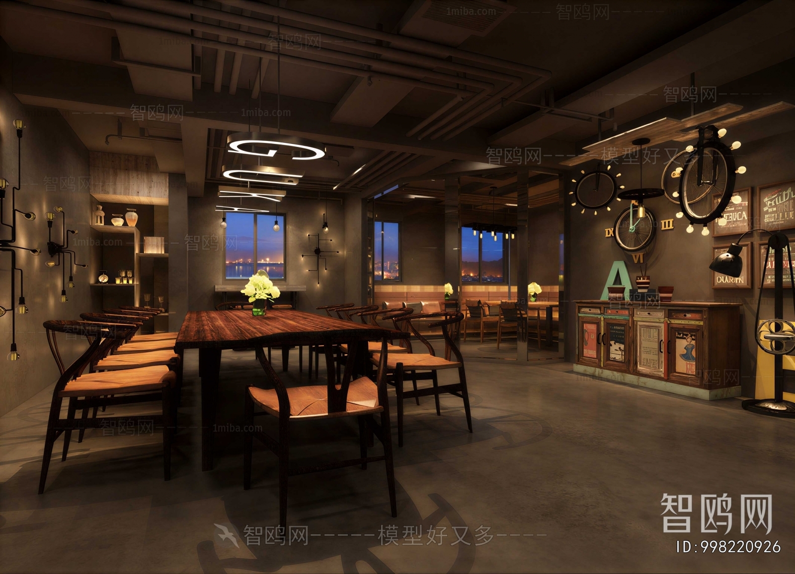 Industrial Style Restaurant