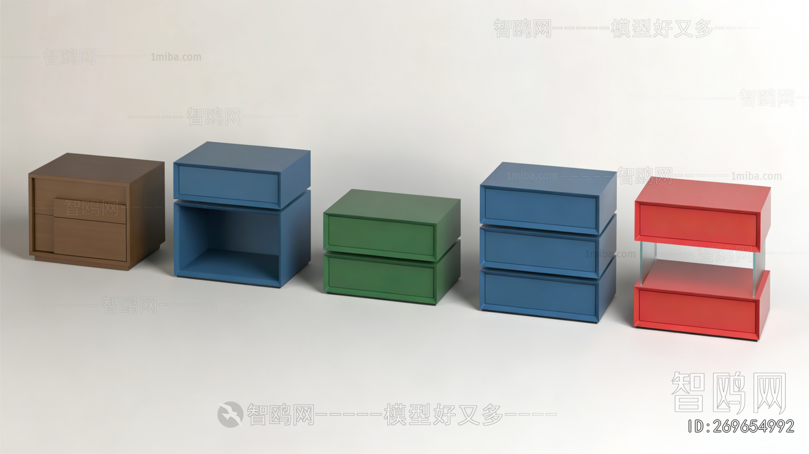 Modern Bedside Cupboard