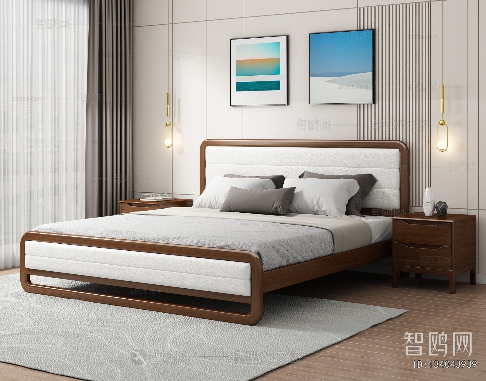 Modern Double Bed