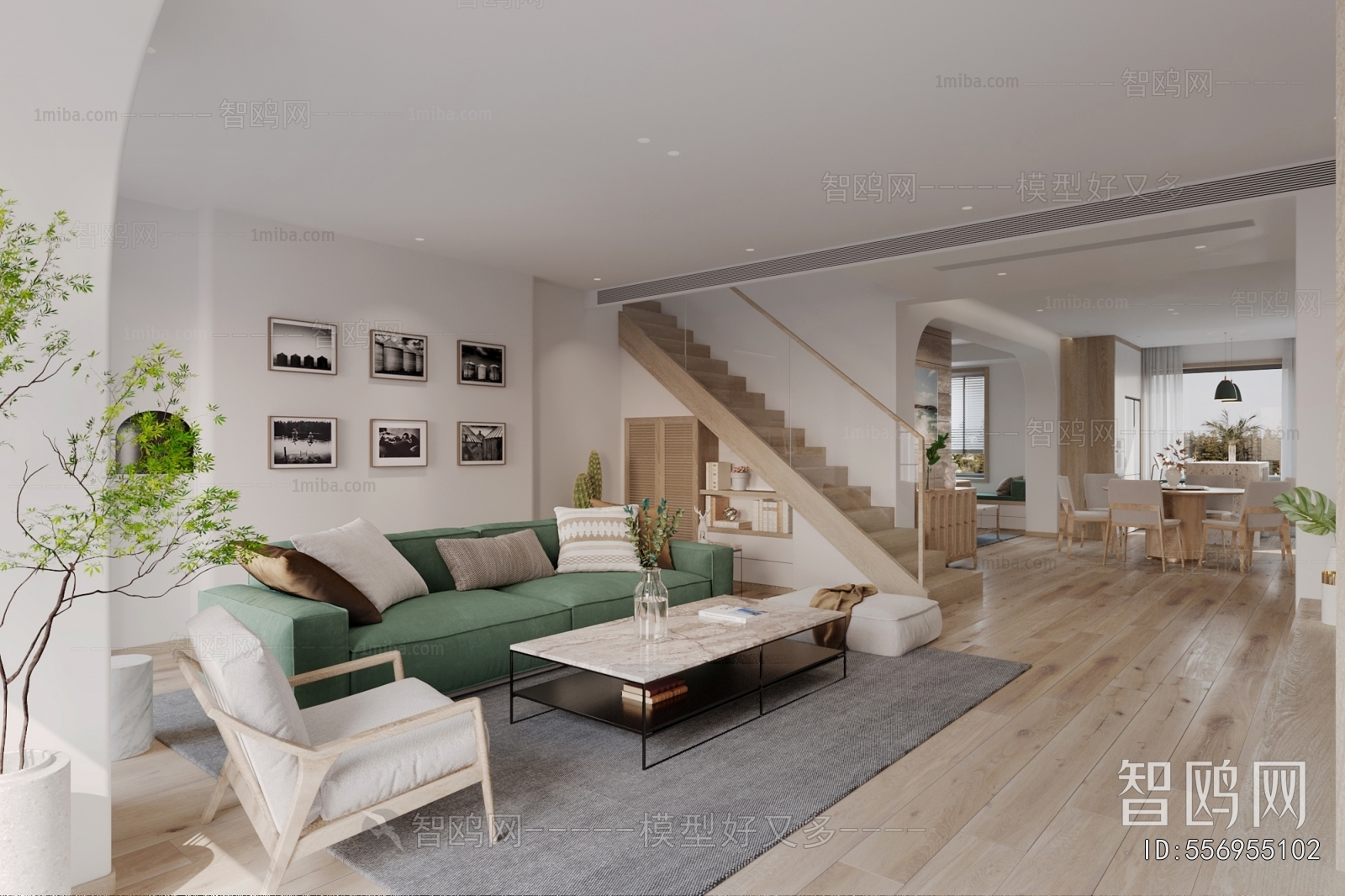 Nordic Style A Living Room