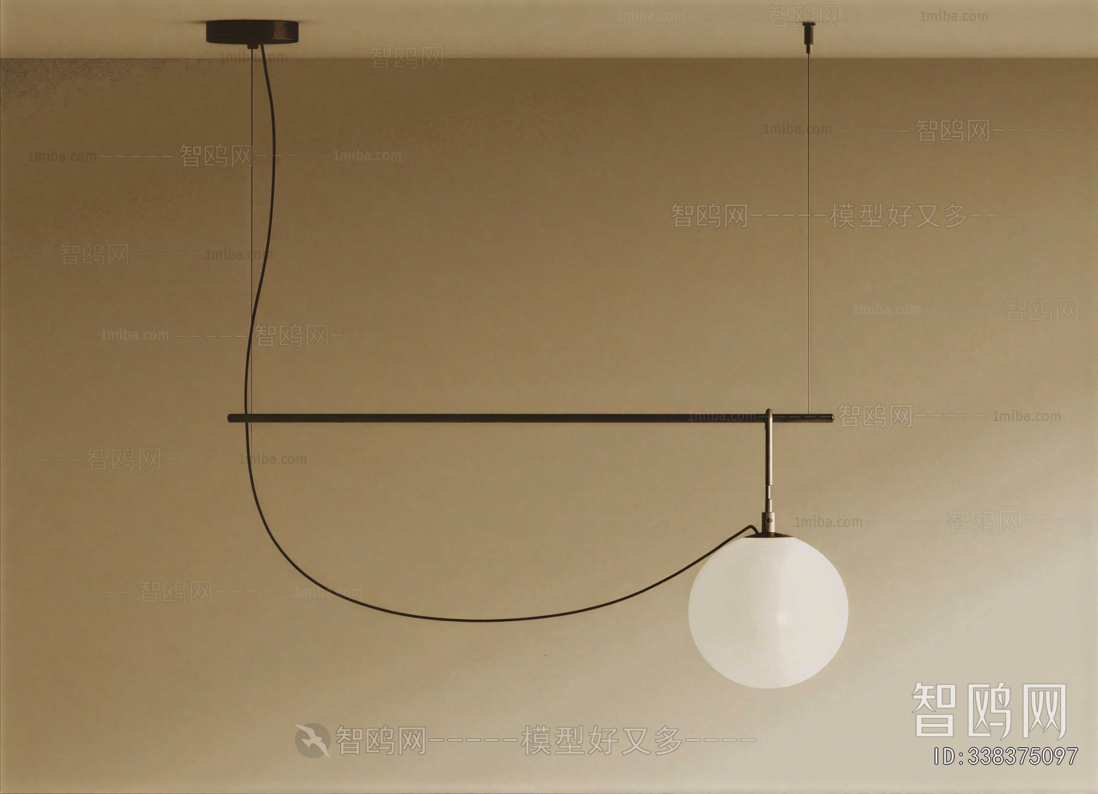 Modern Long Chandelier