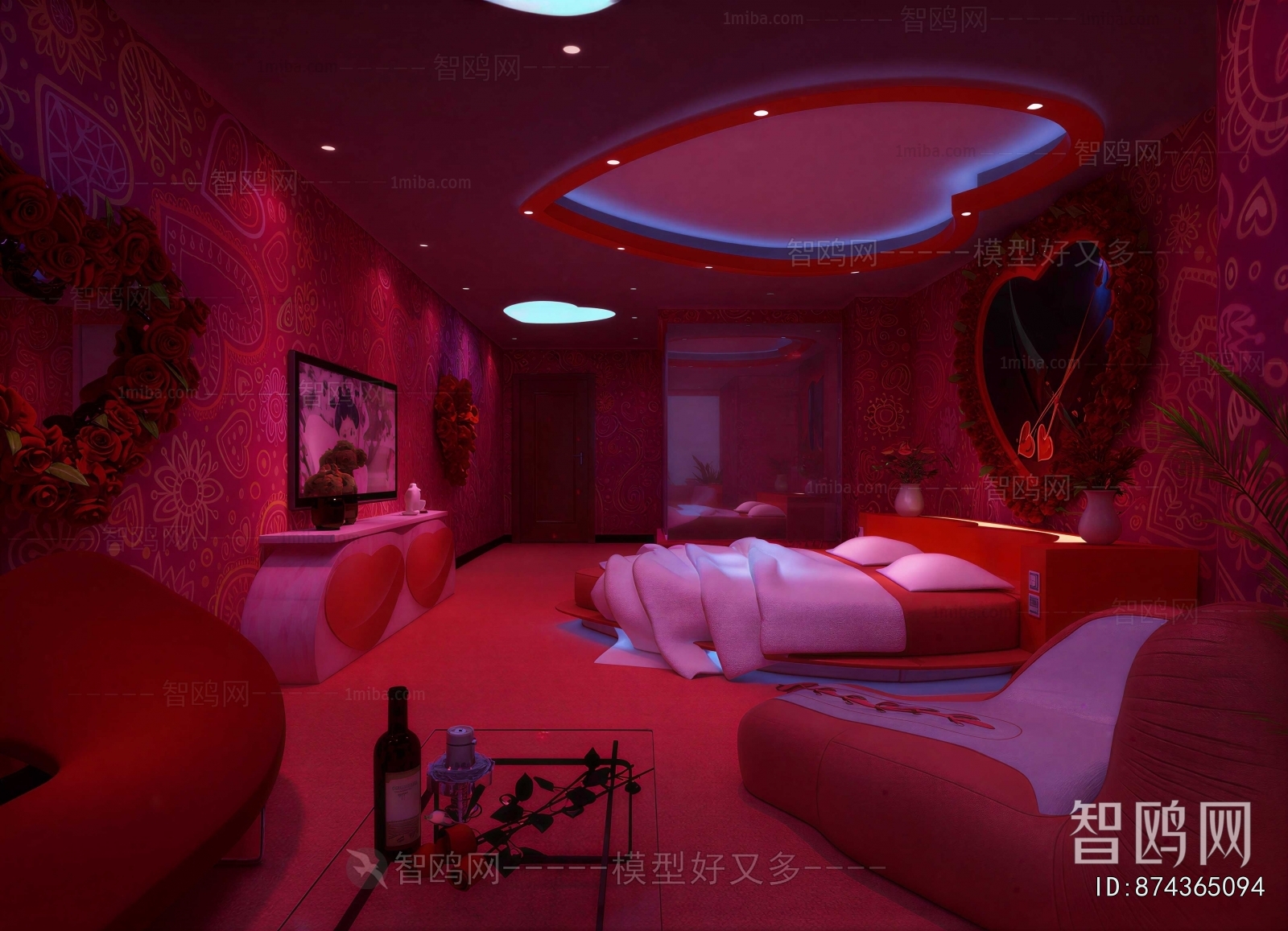 Modern Guest Room