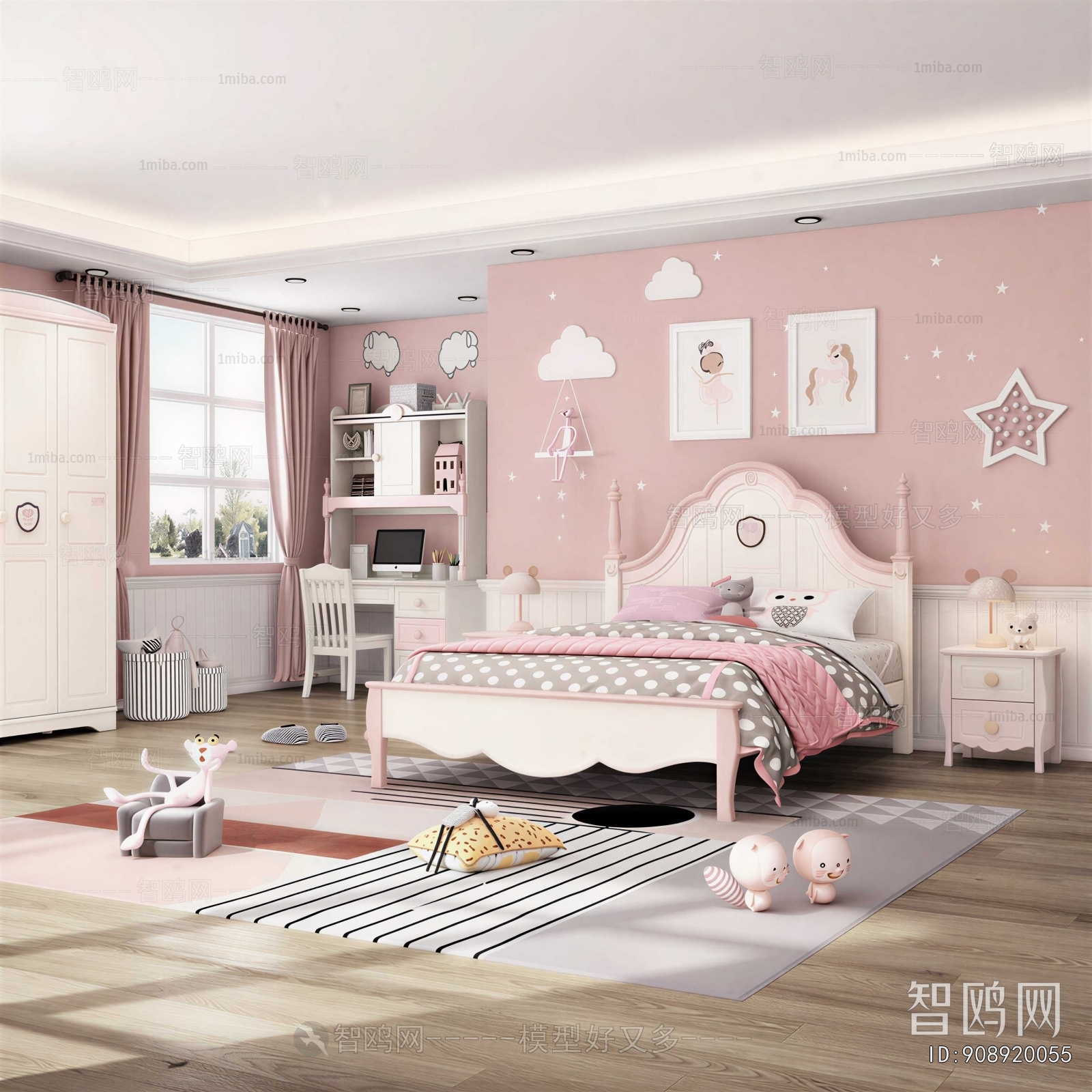 Modern Girl's Room Daughter's Room