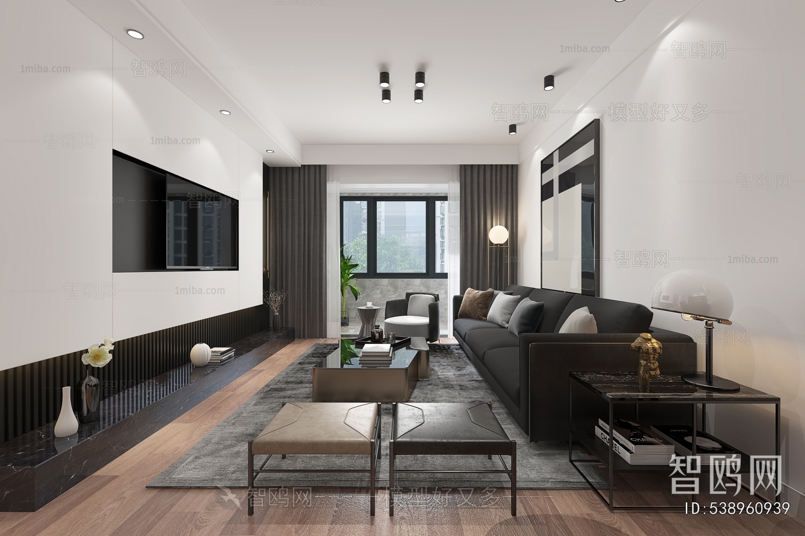 Modern A Living Room