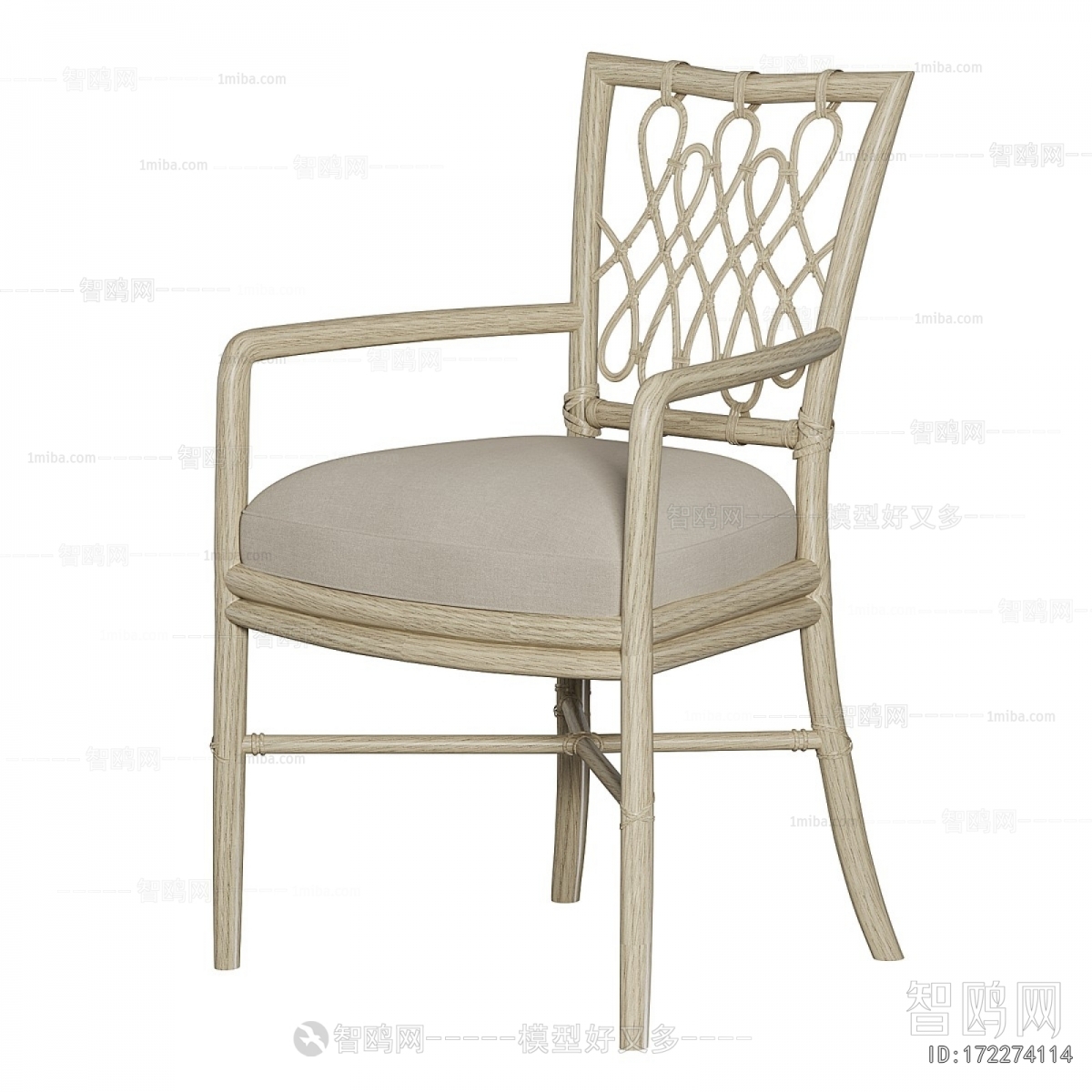Wabi-sabi Style Lounge Chair