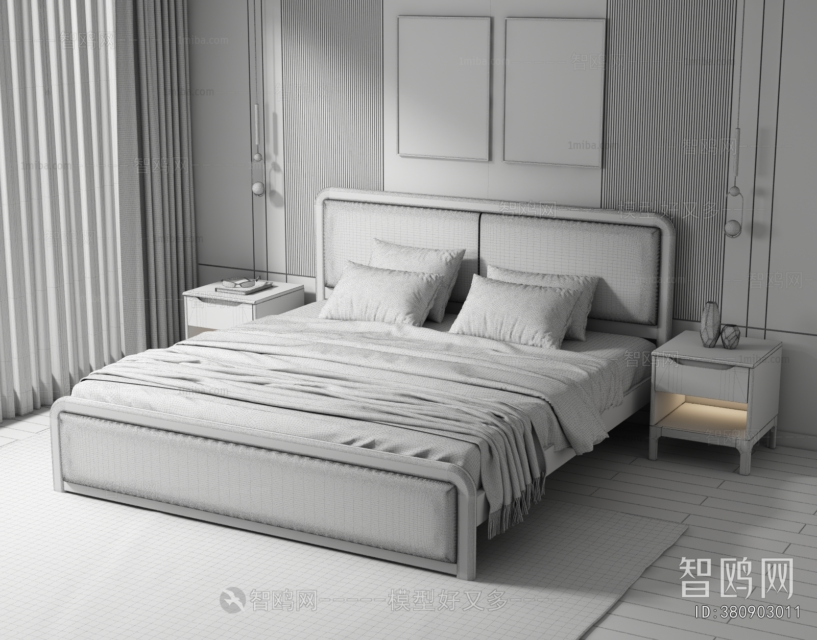 Modern Double Bed