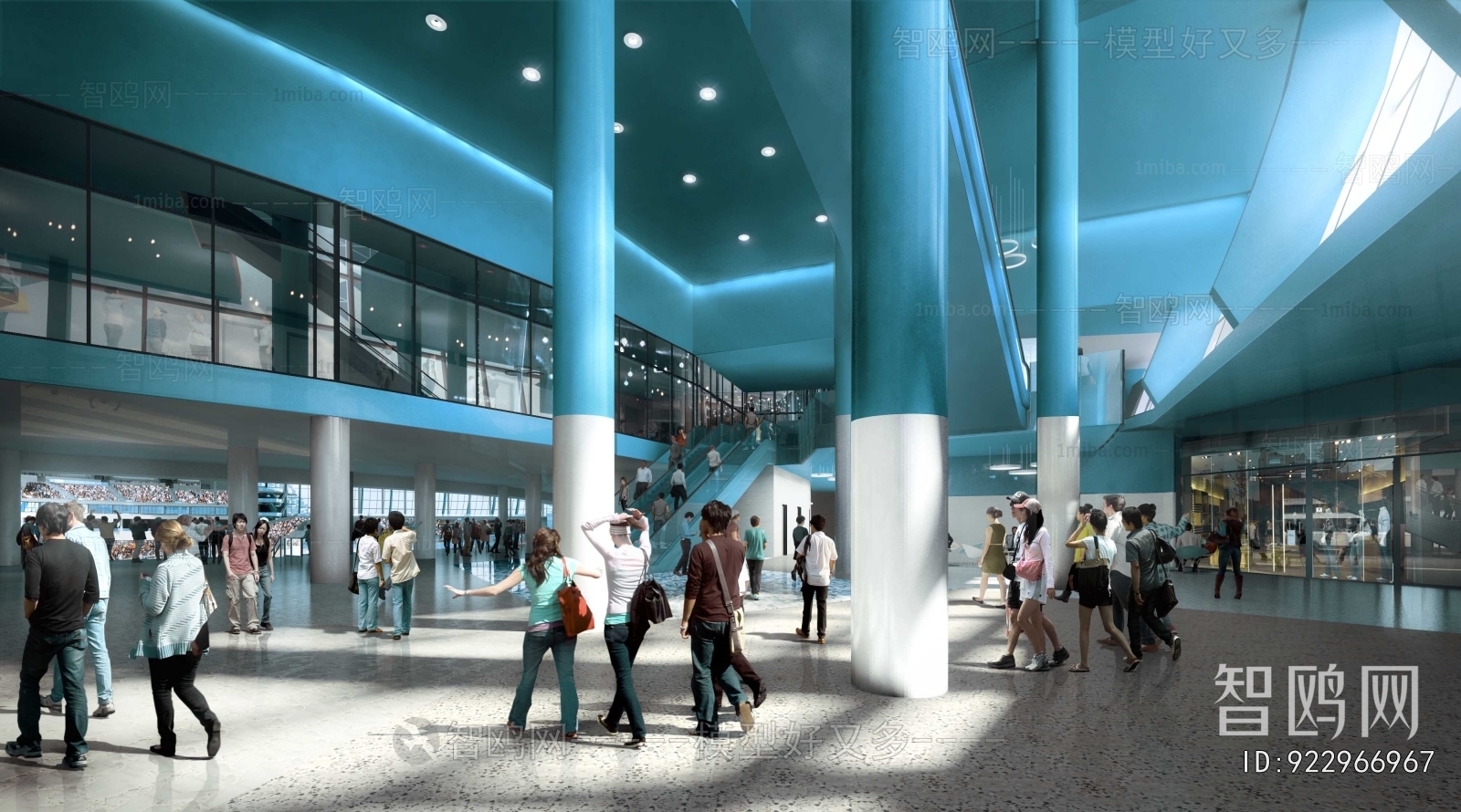 Modern Indoor Stadium