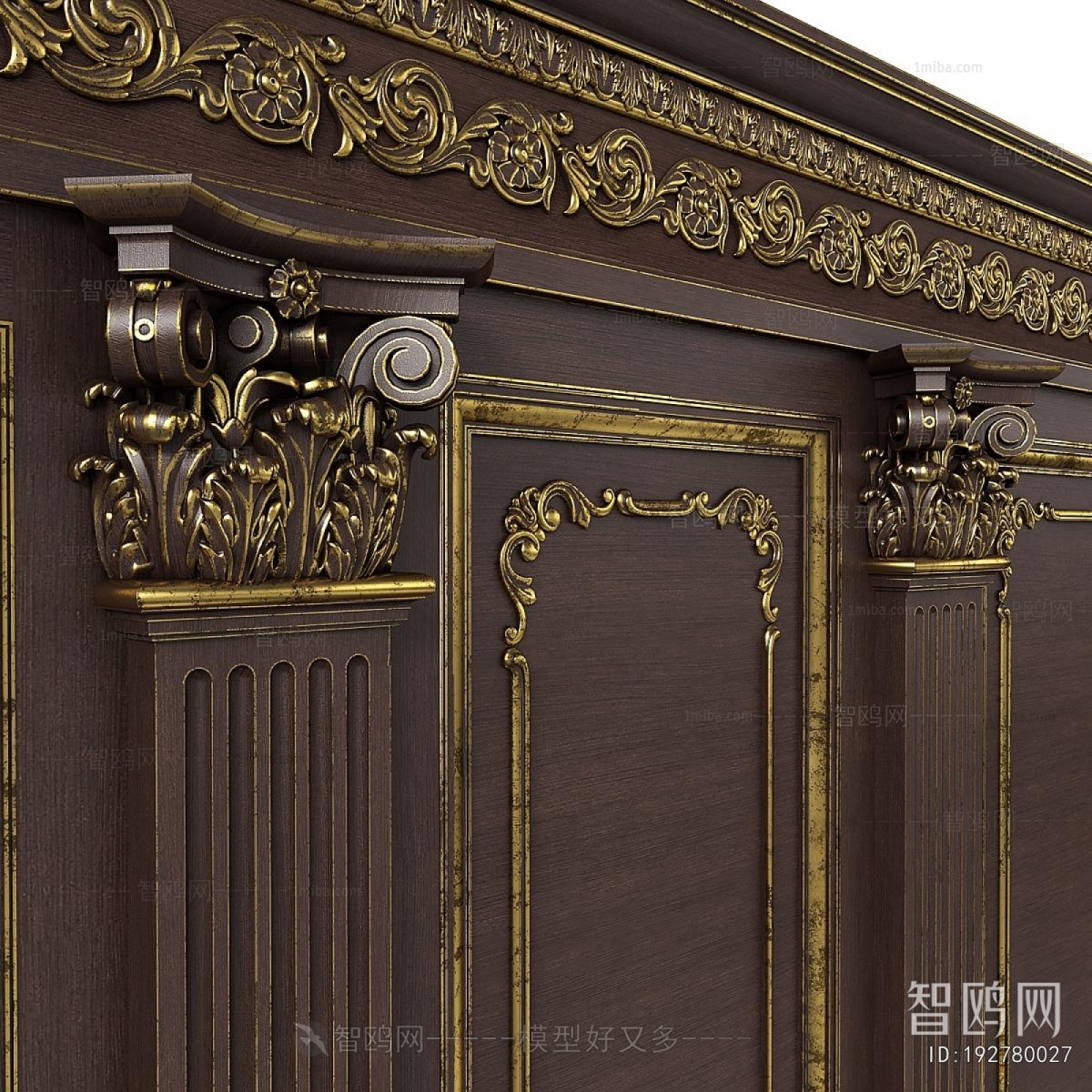 Retro Style Wall Panel