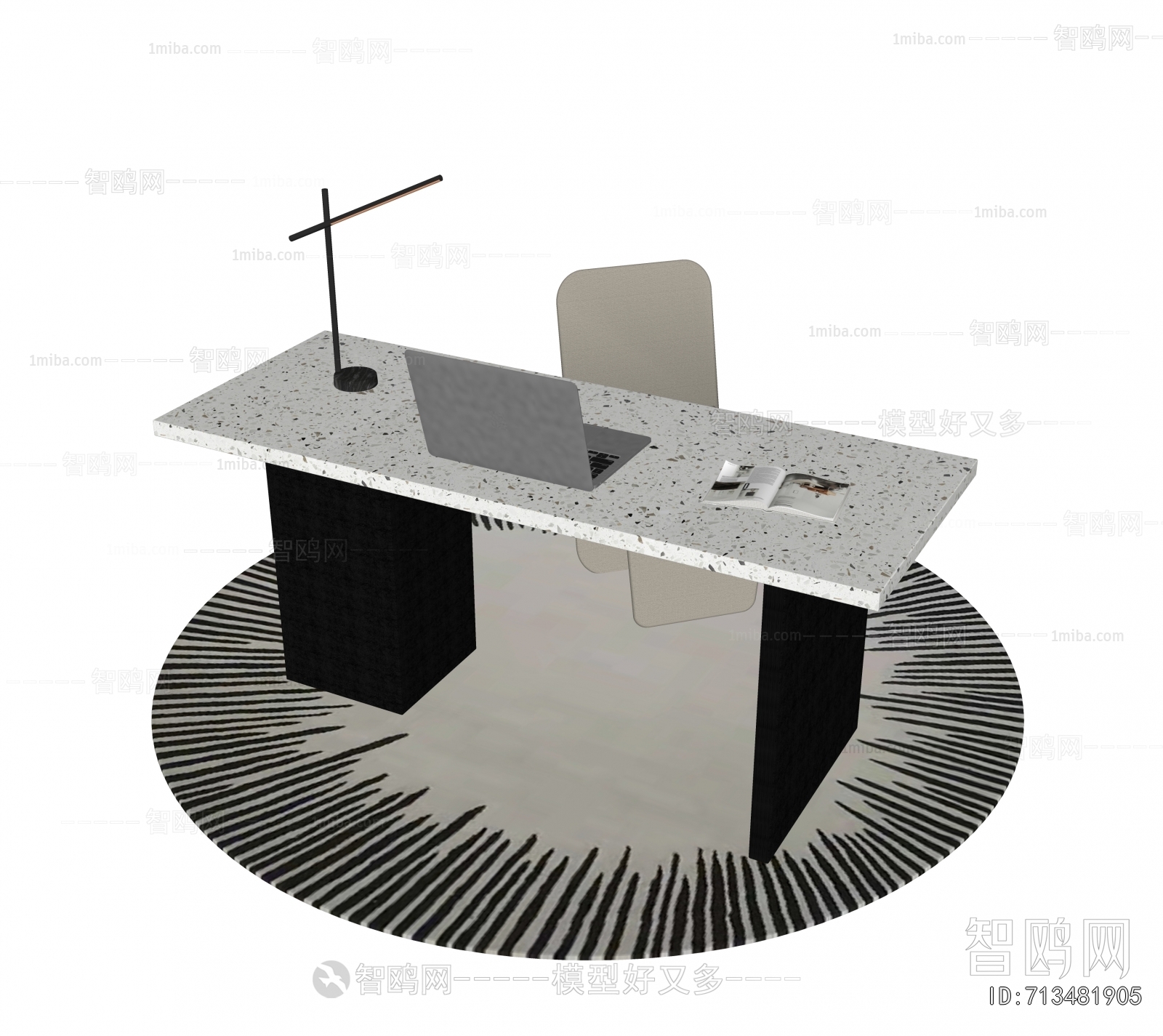 Modern Computer Desk And Chair