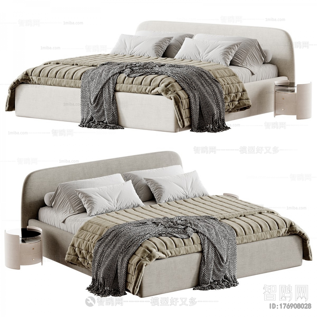 Modern Double Bed