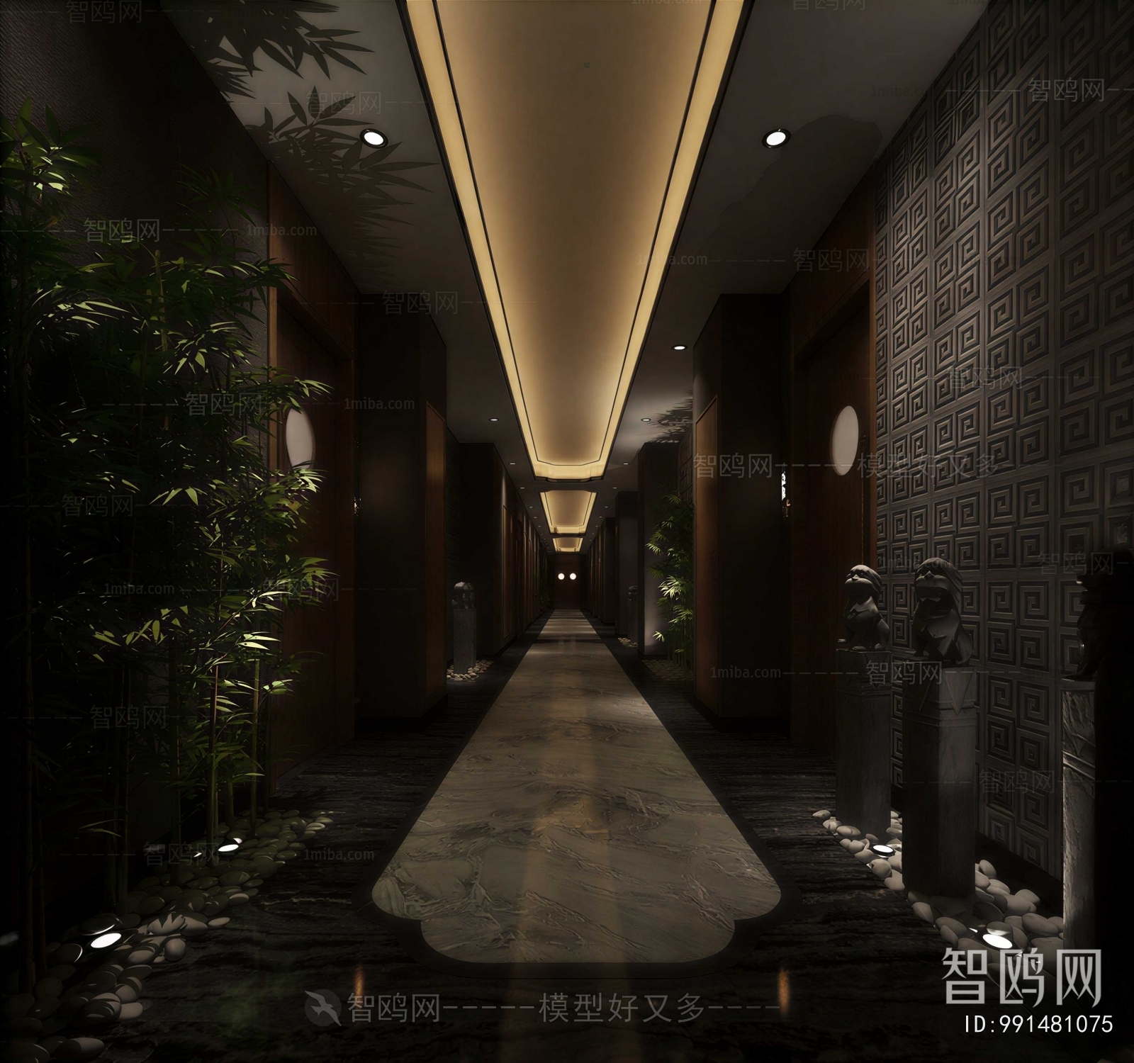New Chinese Style Corridor