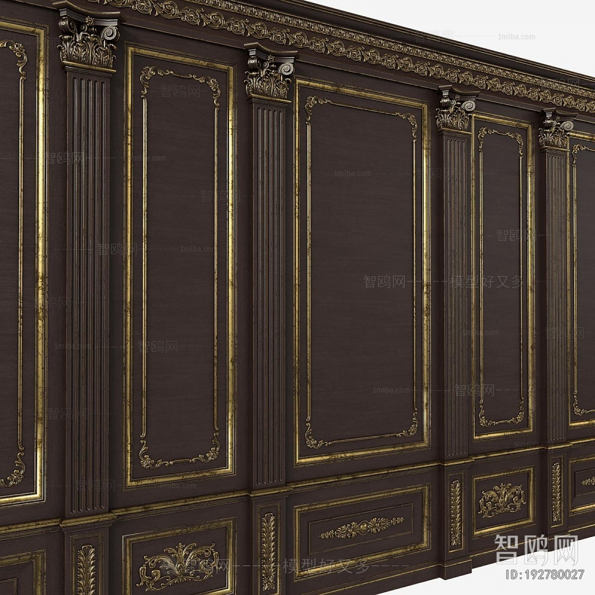 Retro Style Wall Panel