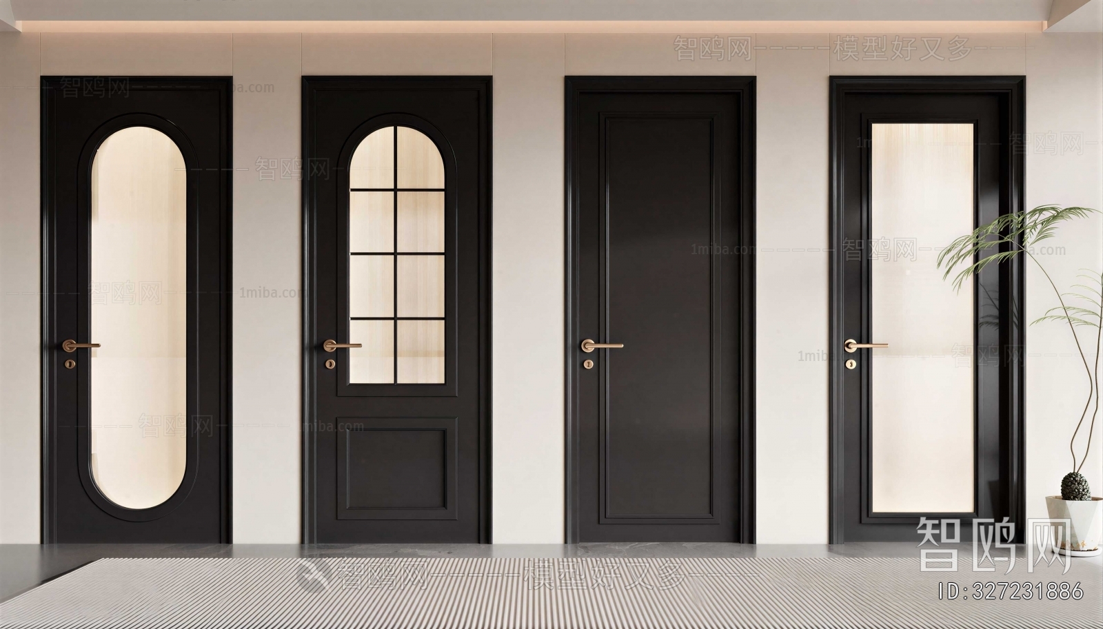 French Style Single Door