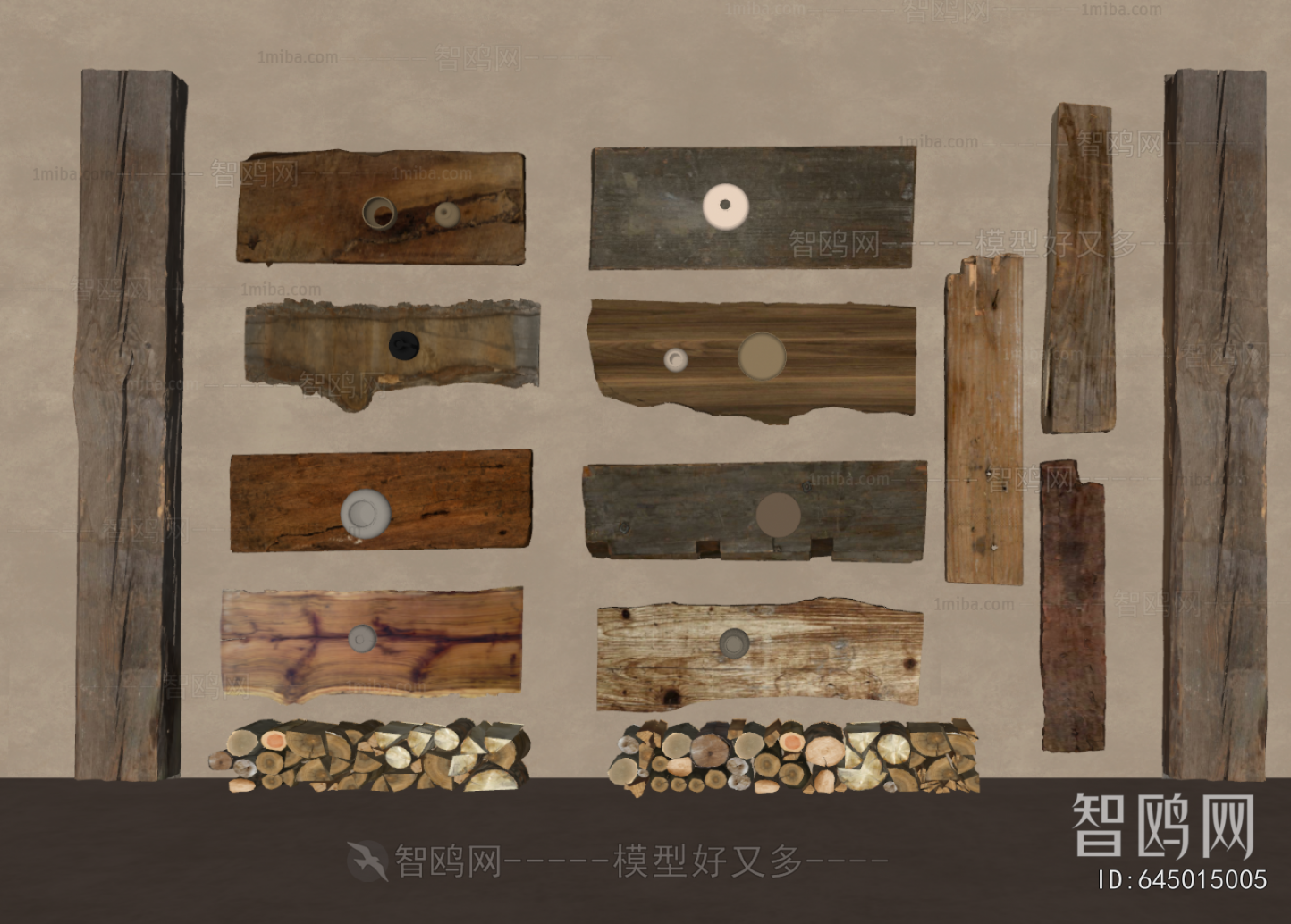 Wabi-sabi Style Table