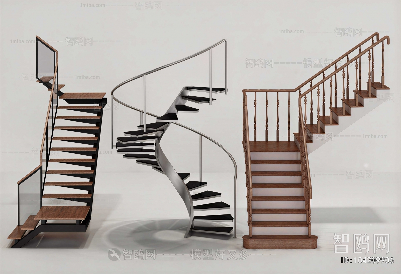 Modern Stair Balustrade/elevator