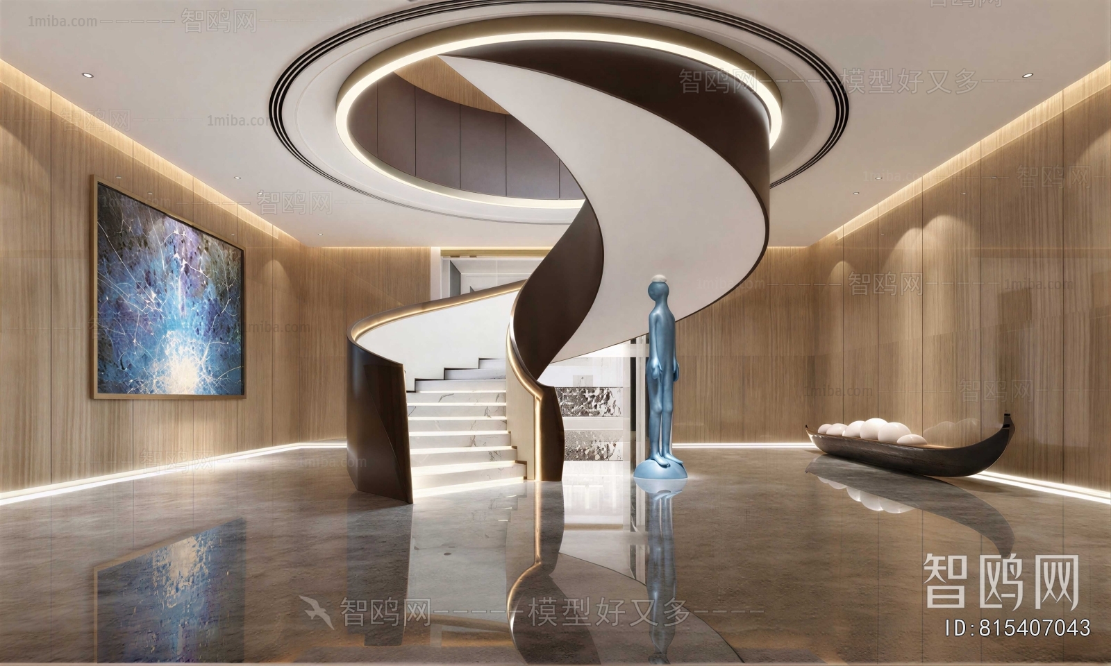 Modern Office Reception Desk