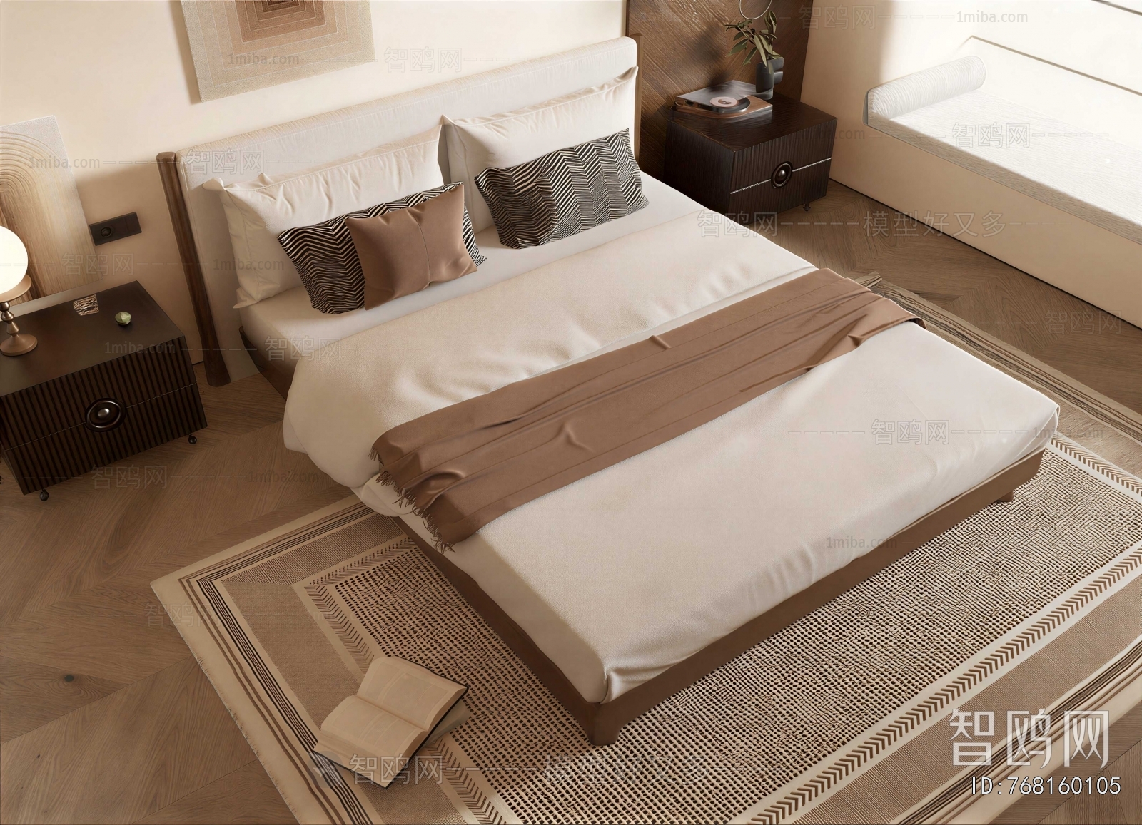 Modern Double Bed