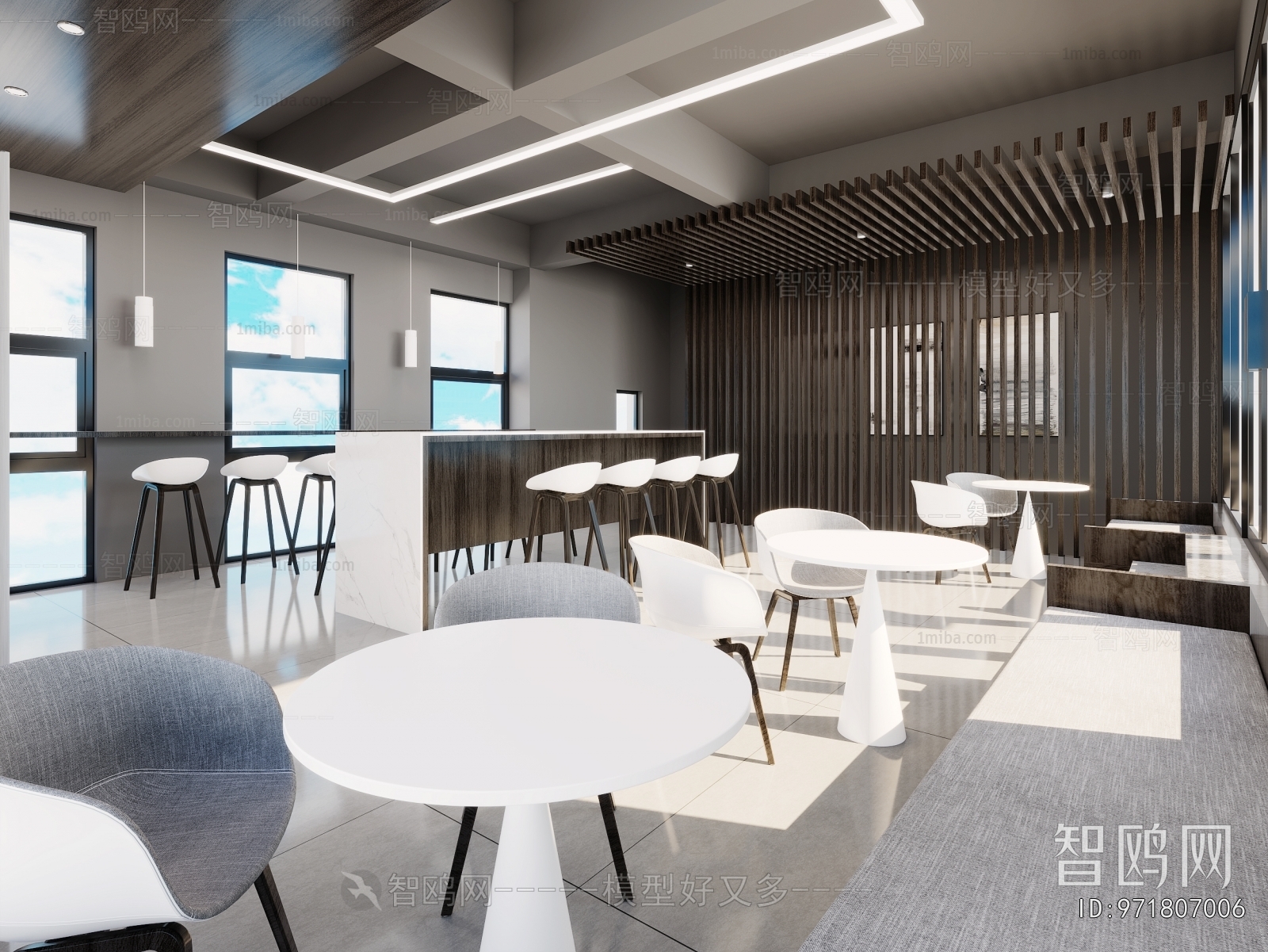 Modern Office Rest Area