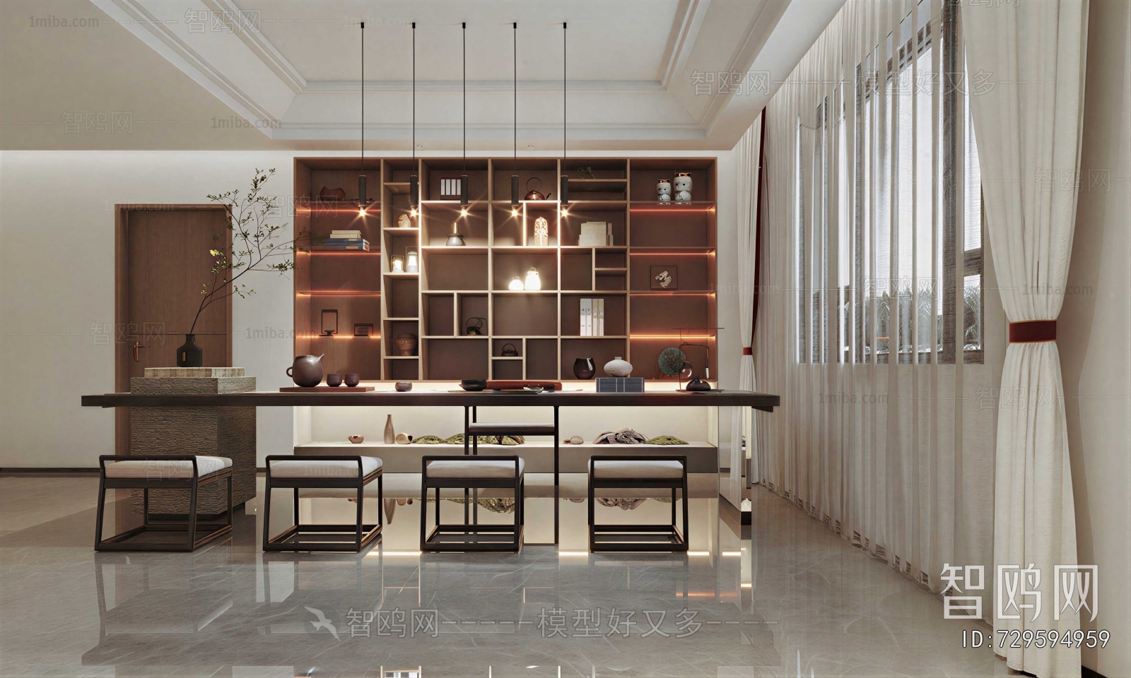 New Chinese Style Tea House