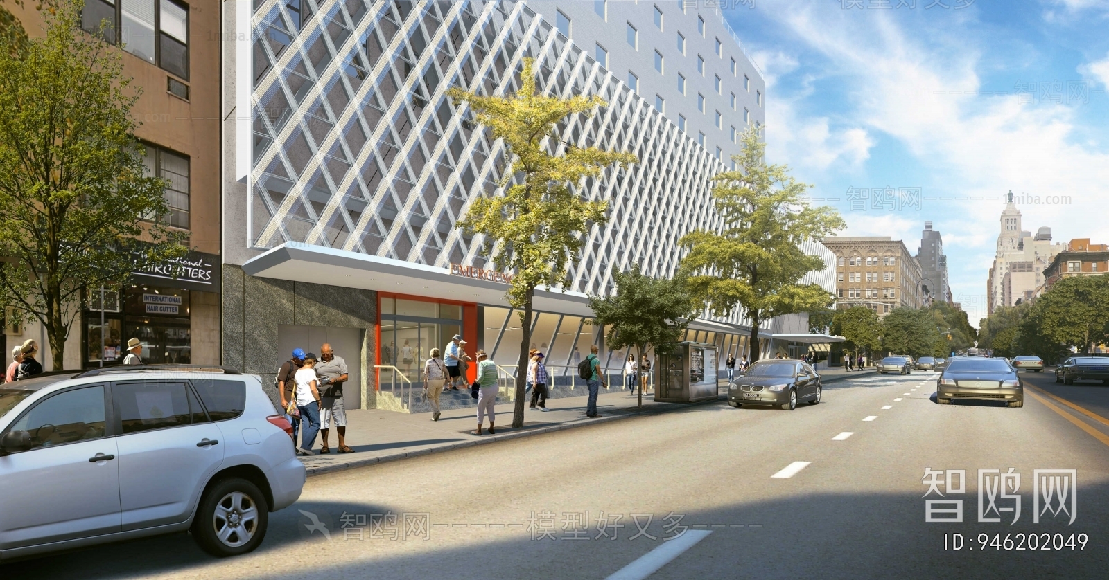 Modern Facade Element