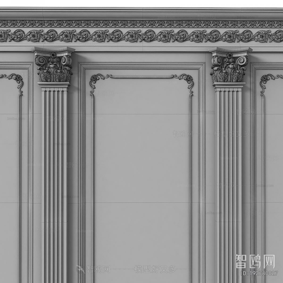 Retro Style Wall Panel
