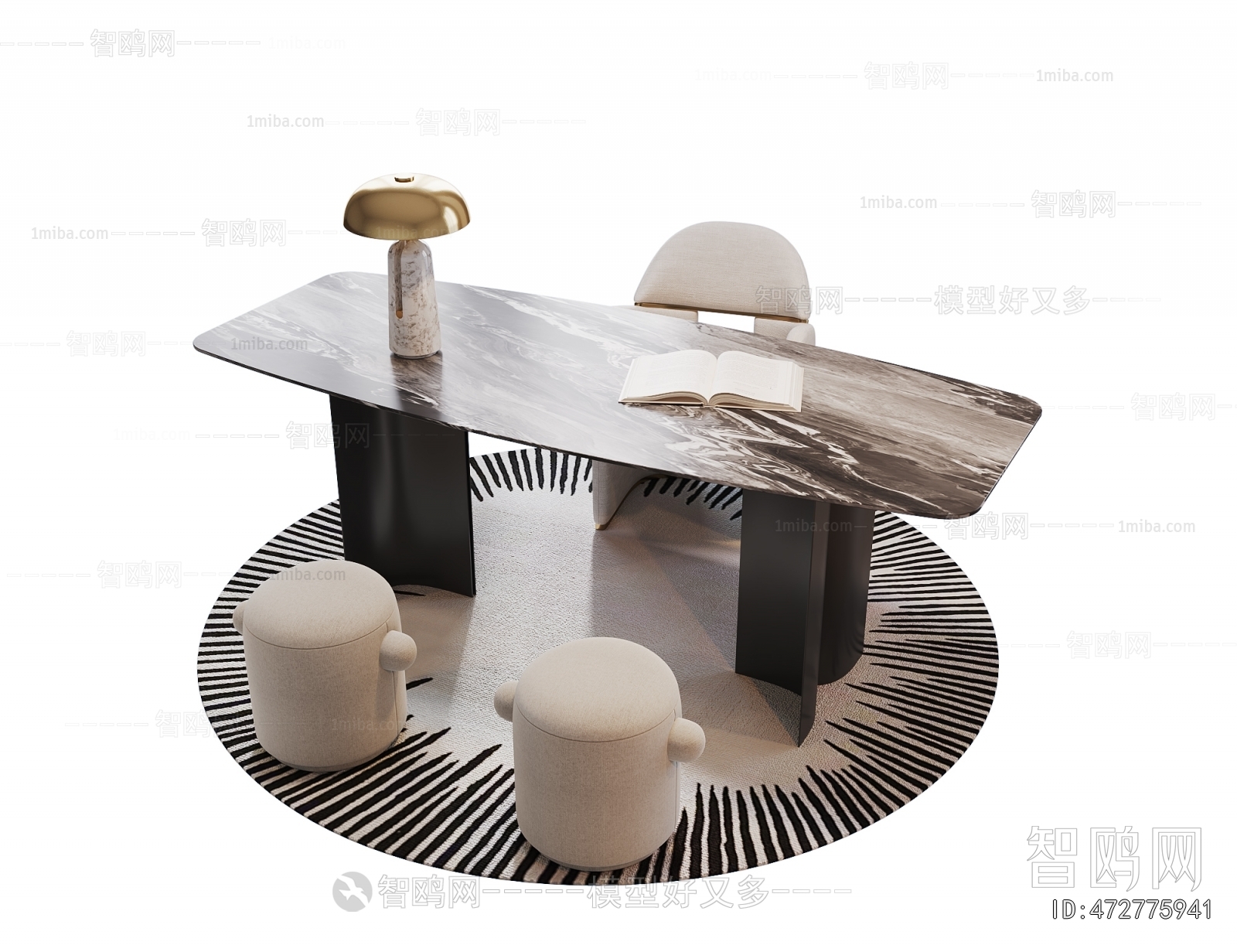 Modern Computer Desk And Chair