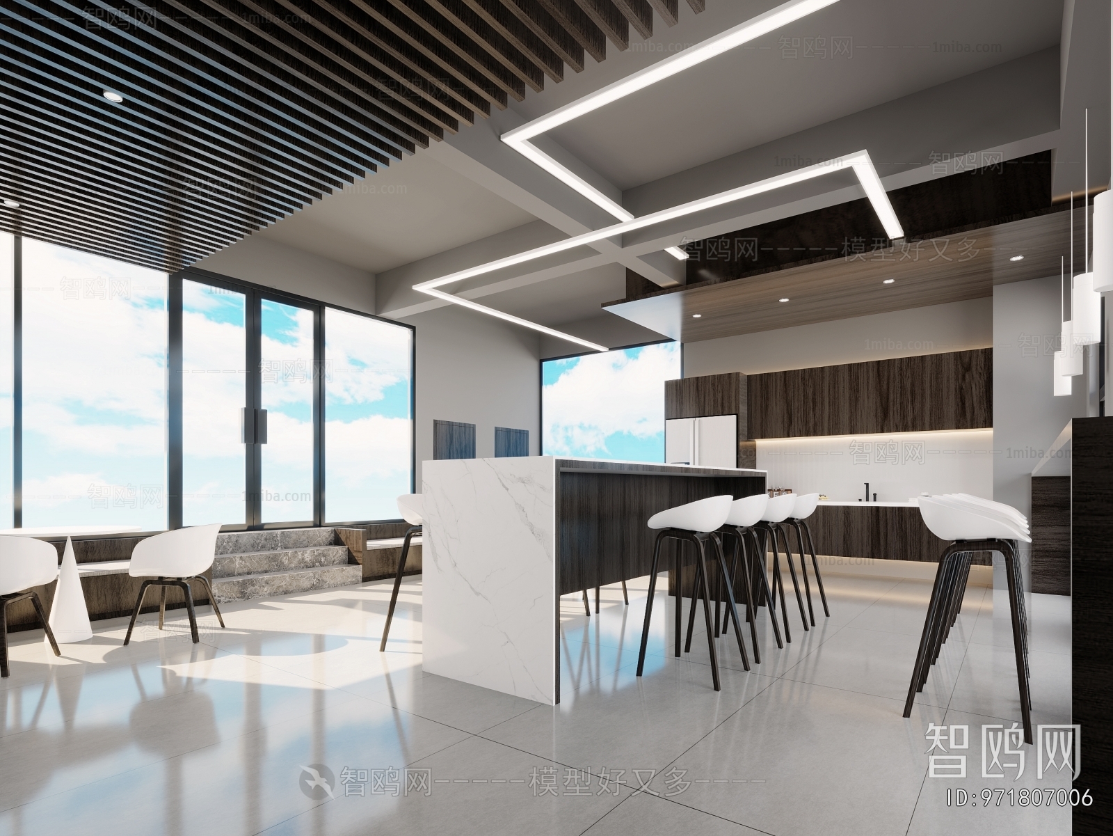 Modern Office Rest Area
