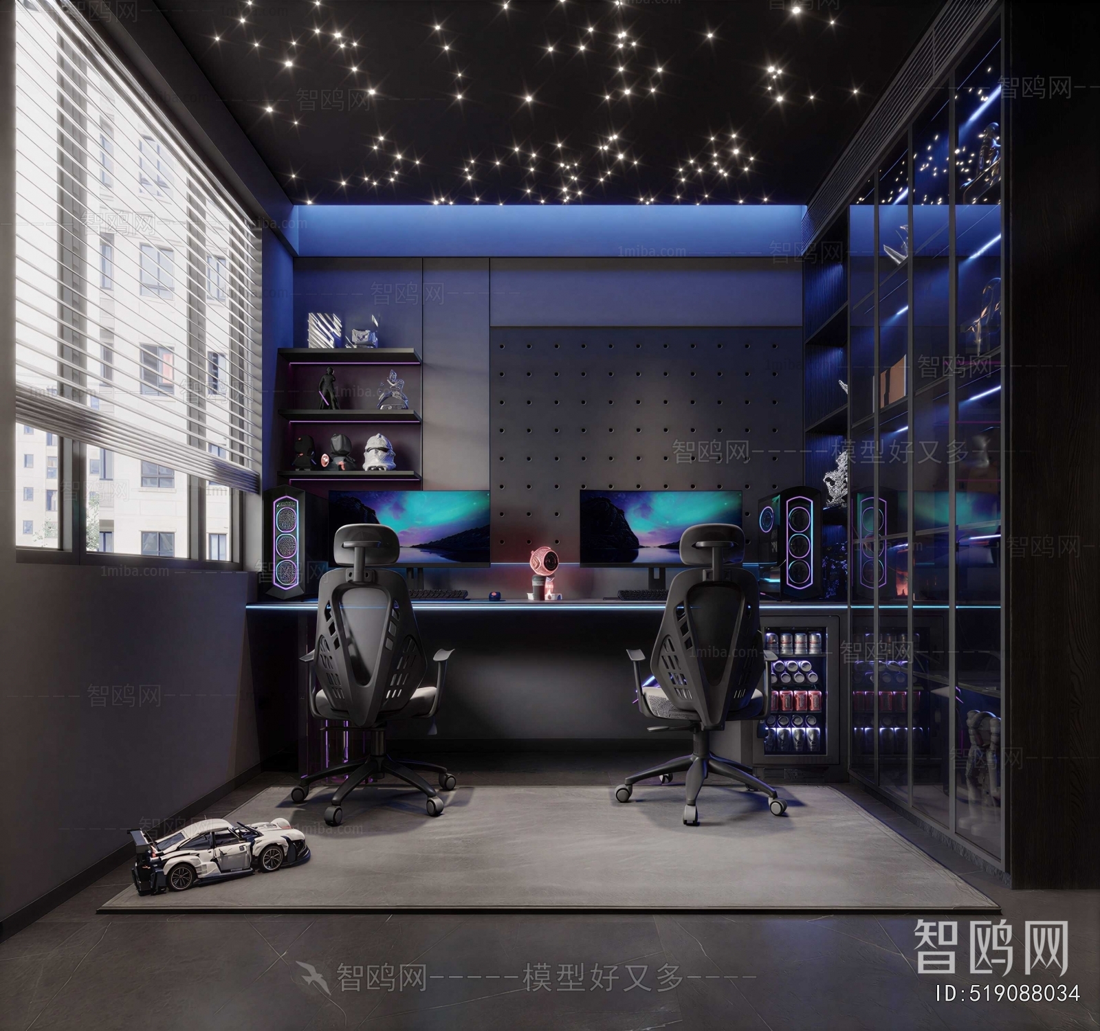 Modern E-sports Room