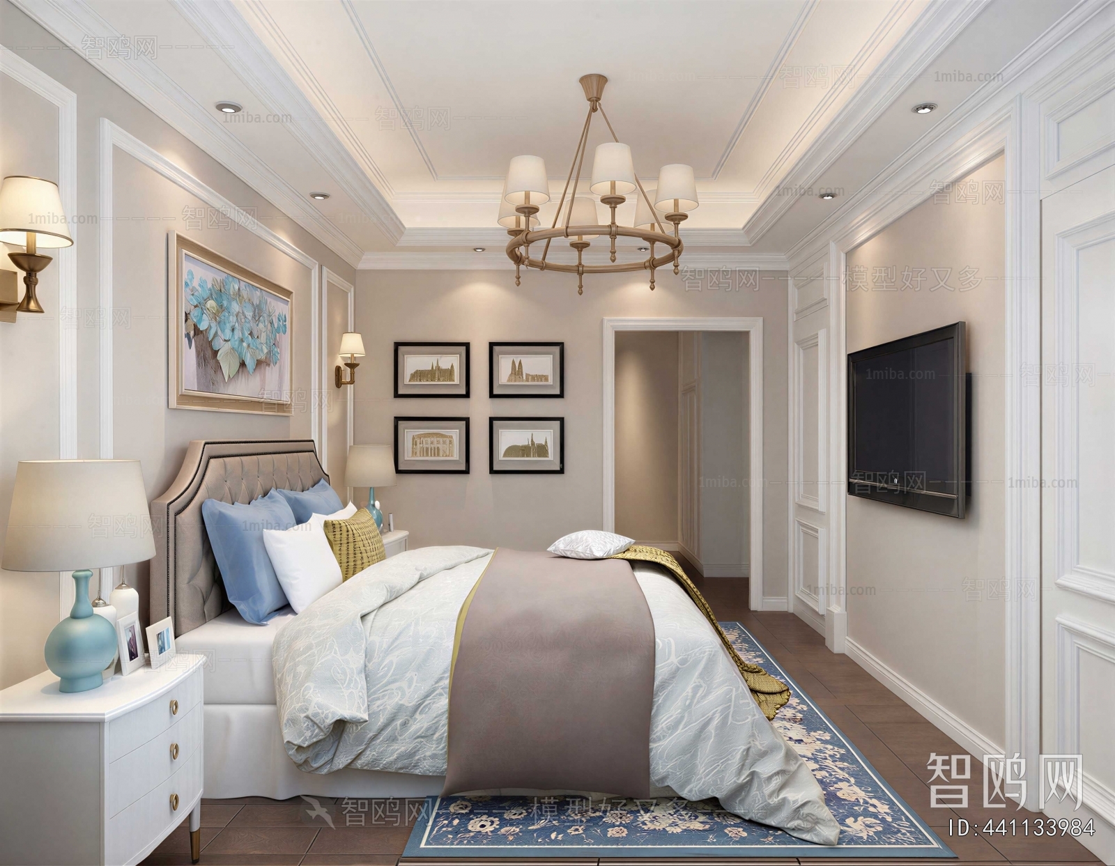American Style Bedroom