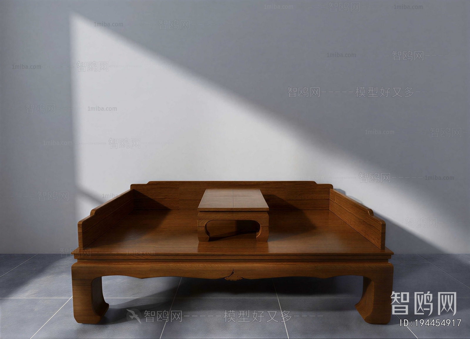 Chinese Style Arhat Bed