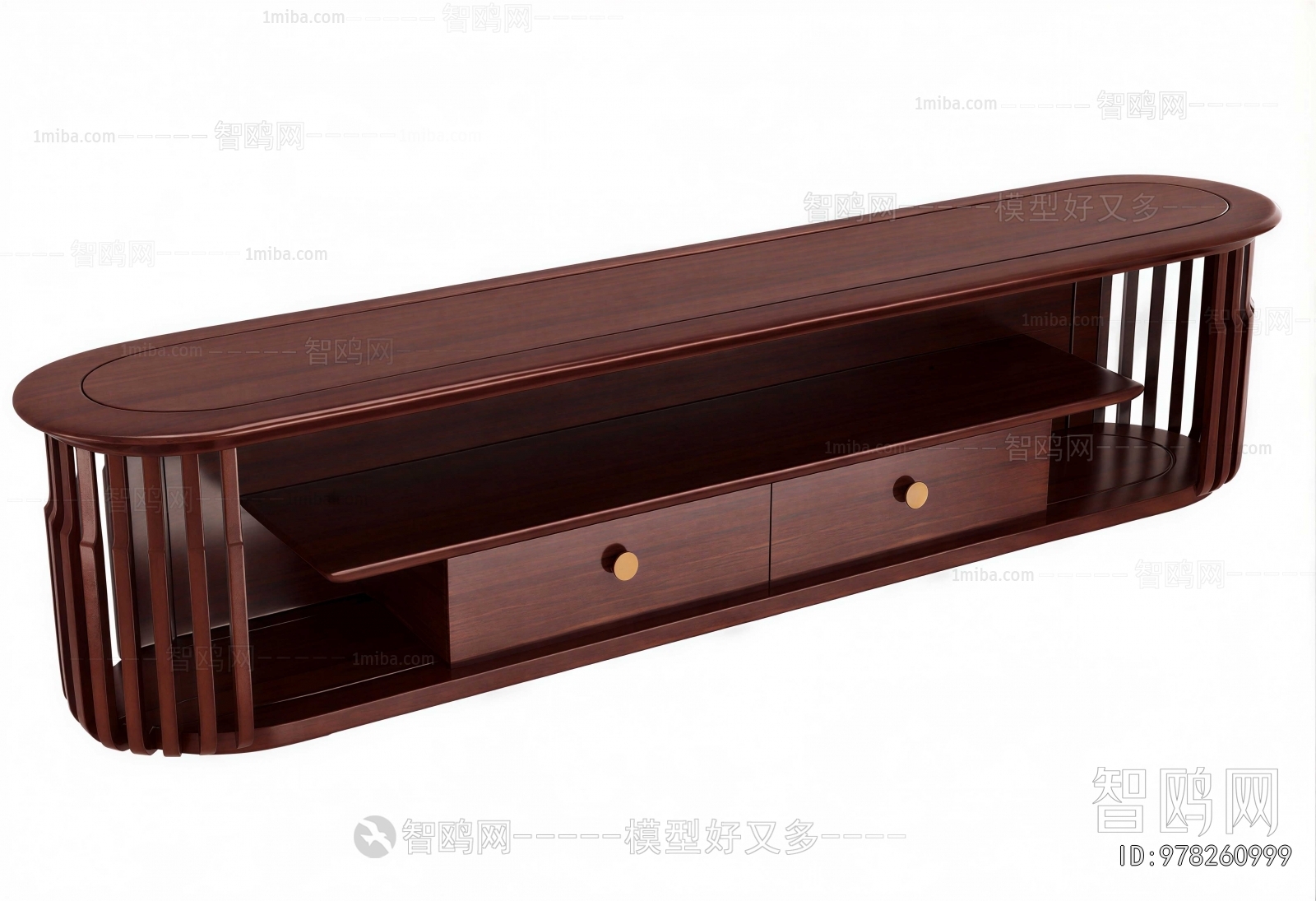 Chinese Style TV Cabinet
