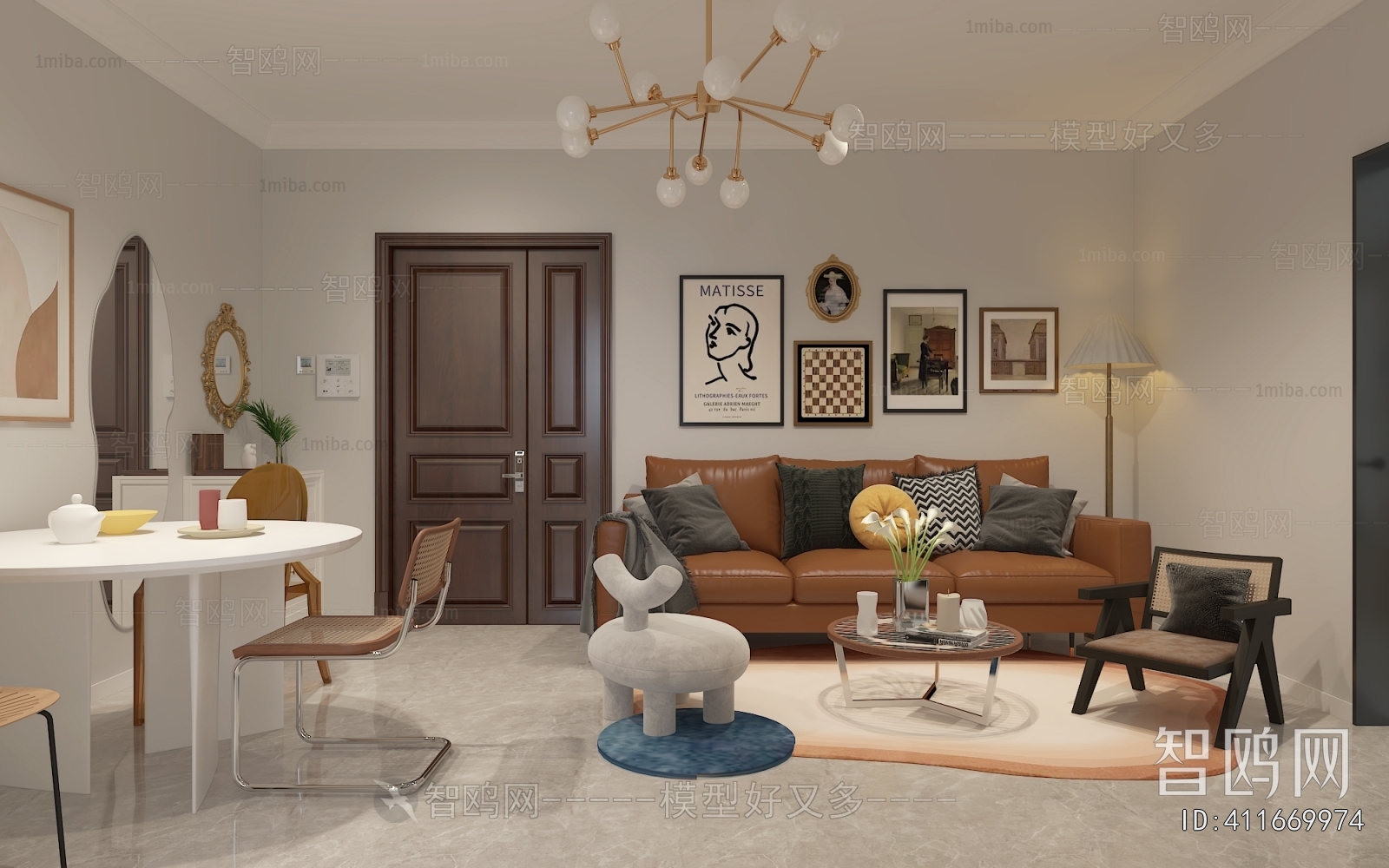 Nordic Style A Living Room