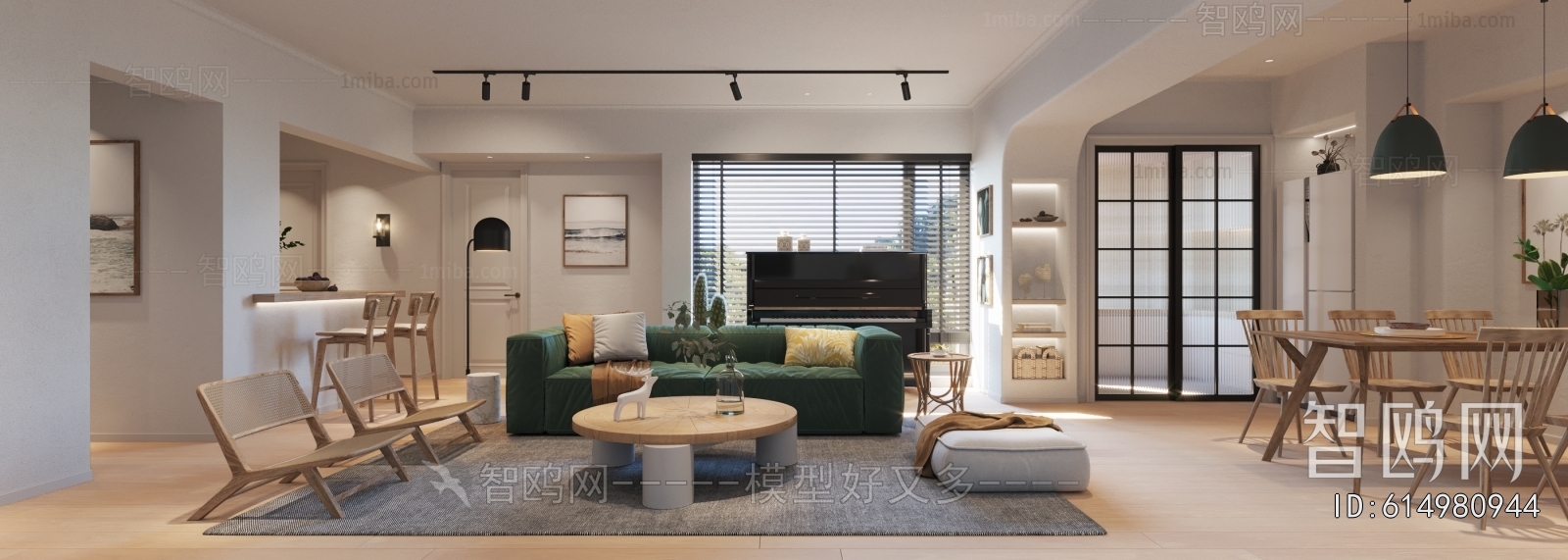 Nordic Style A Living Room