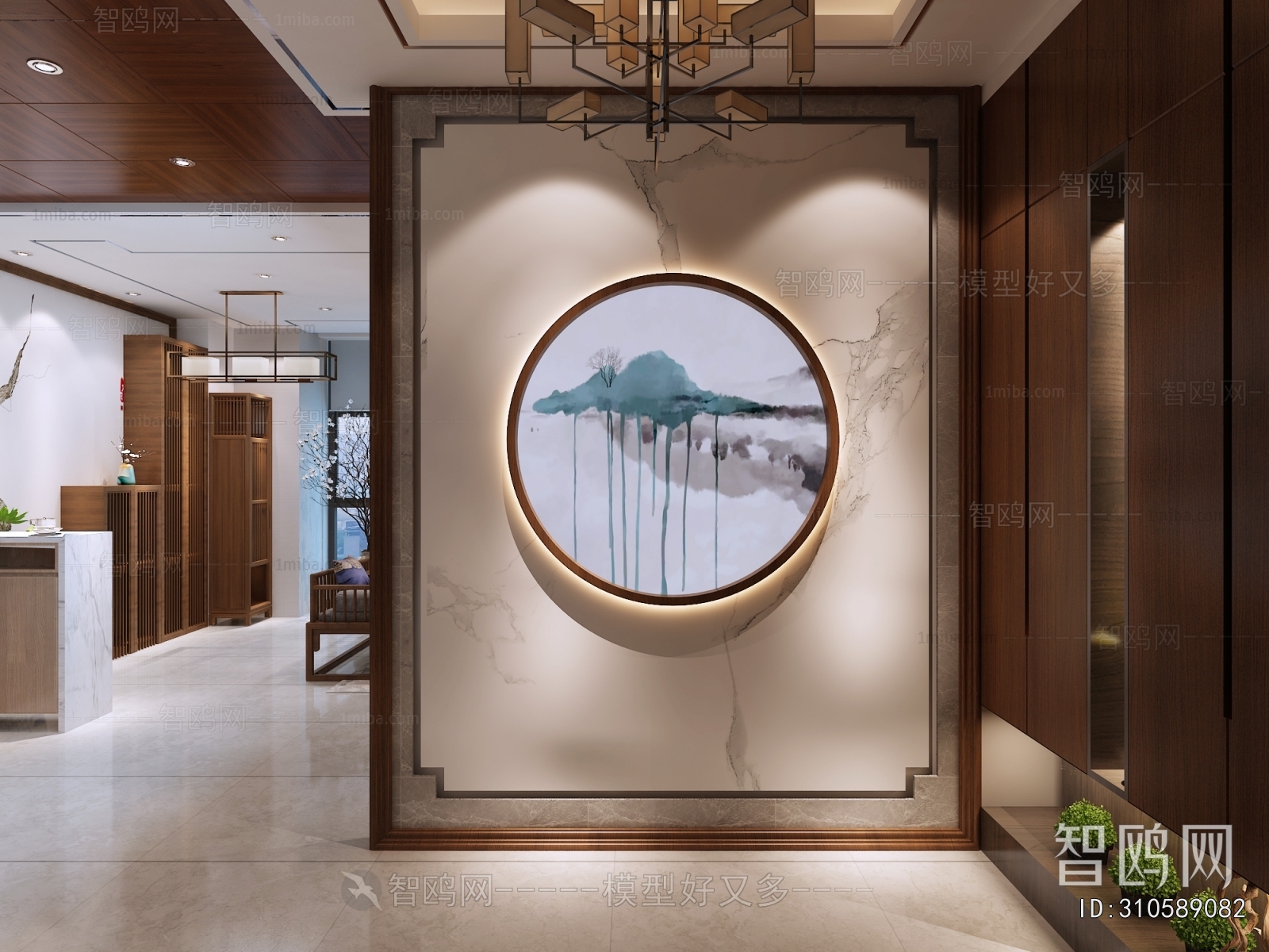 New Chinese Style Teahouse Tea House