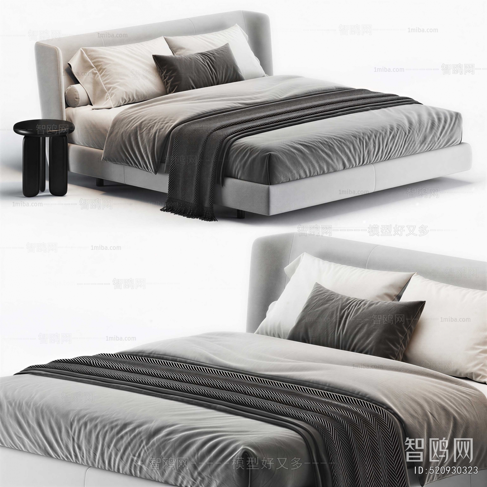 Modern Double Bed