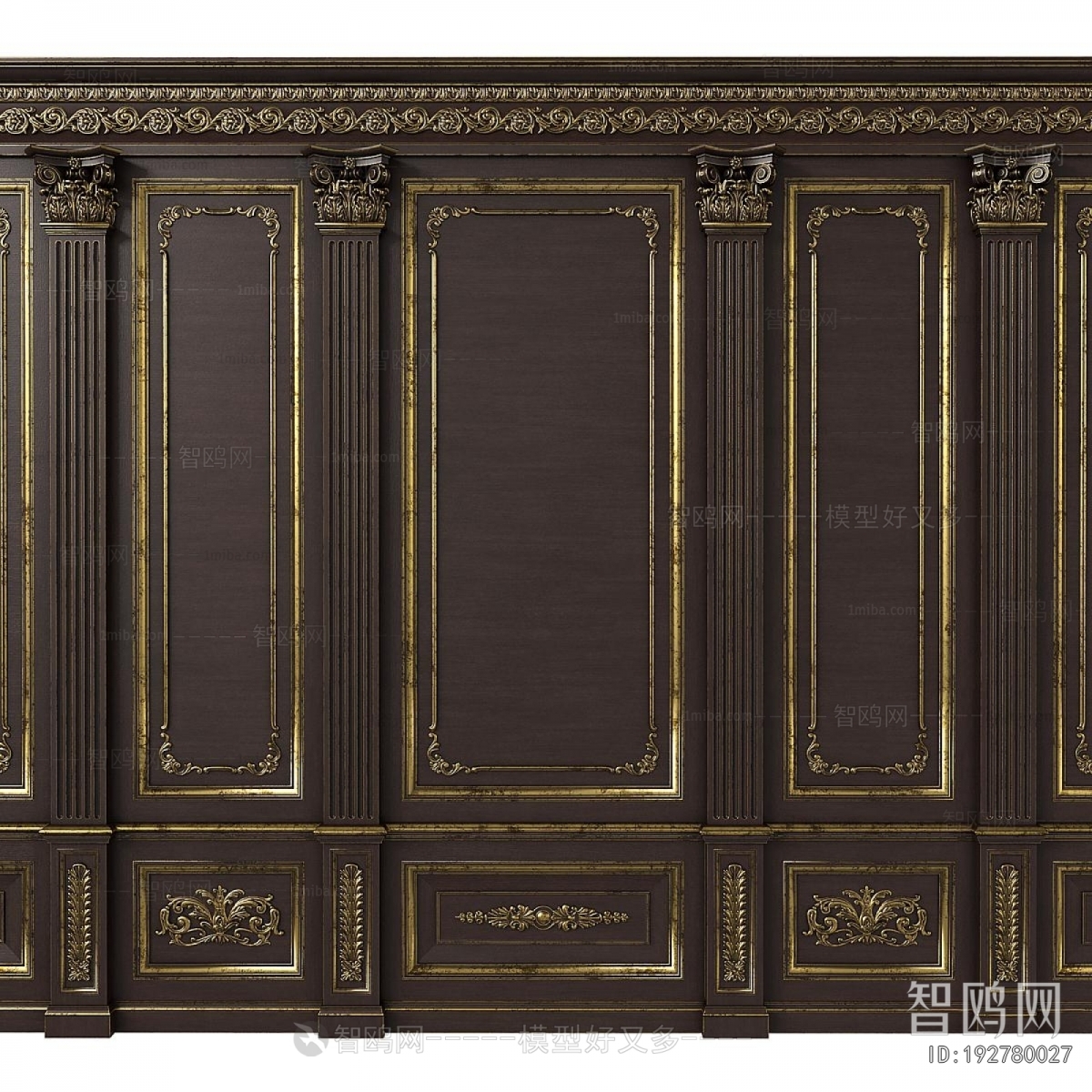 Retro Style Wall Panel