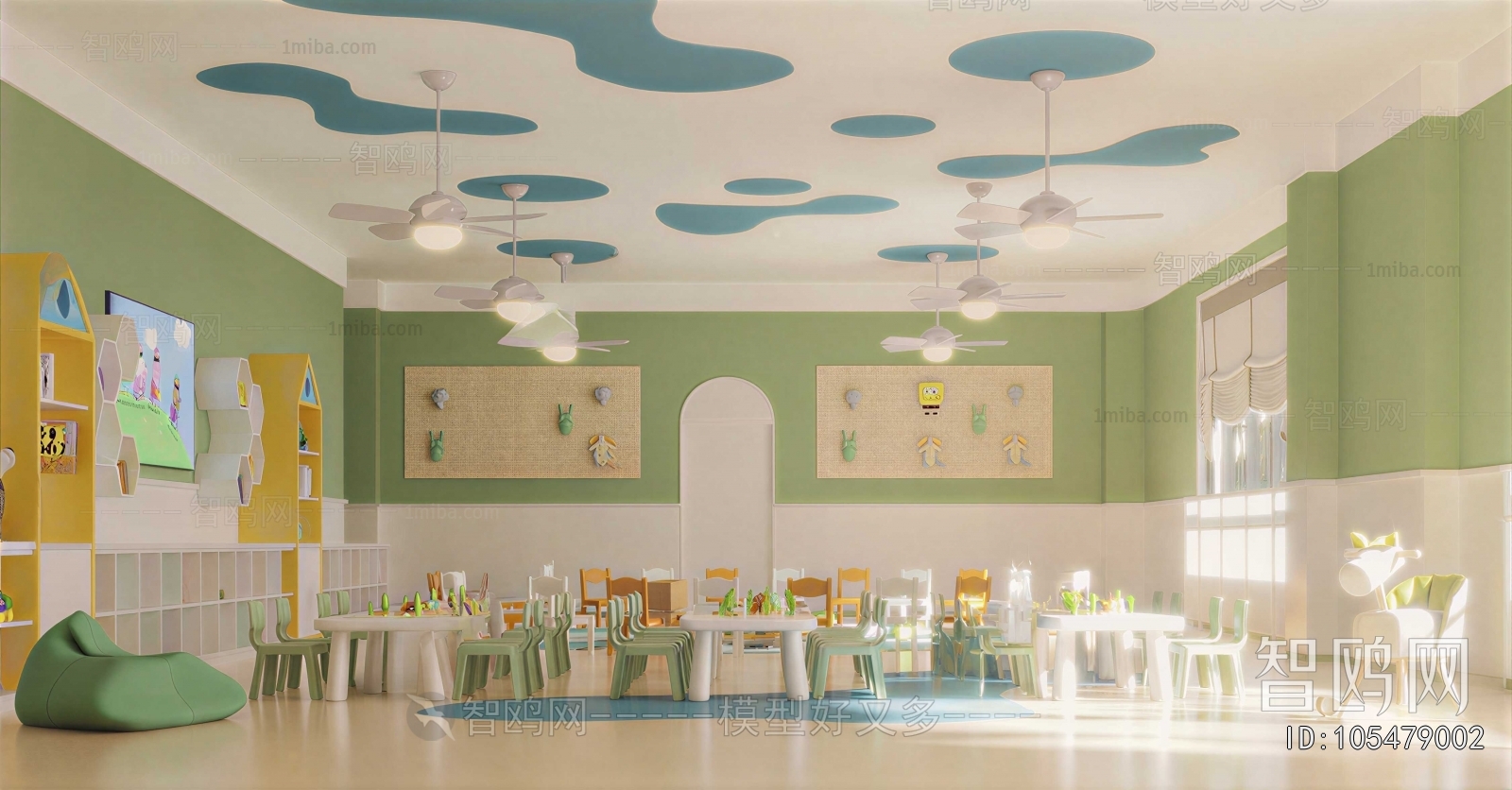 Modern Kindergarten Classrooms