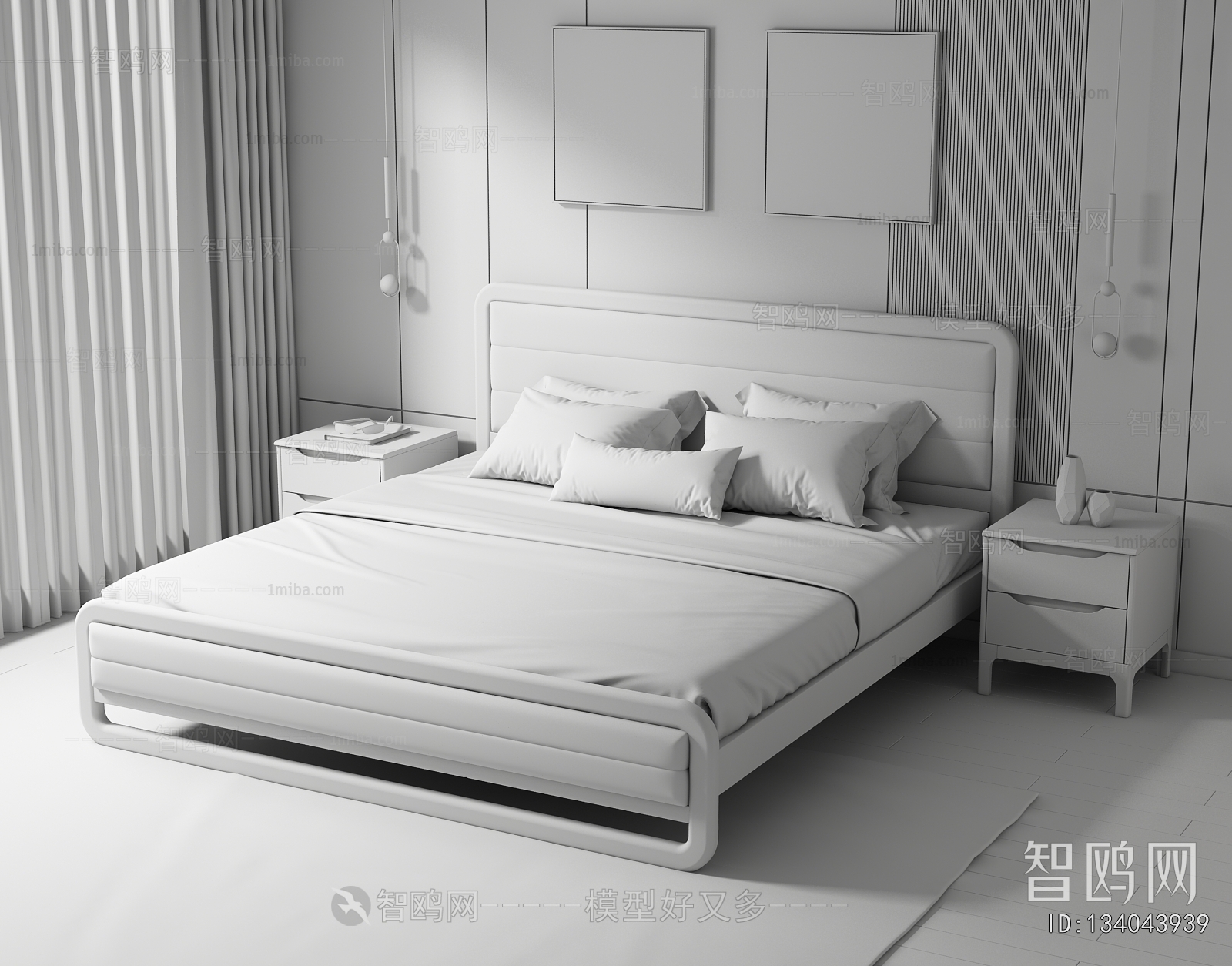 Modern Double Bed