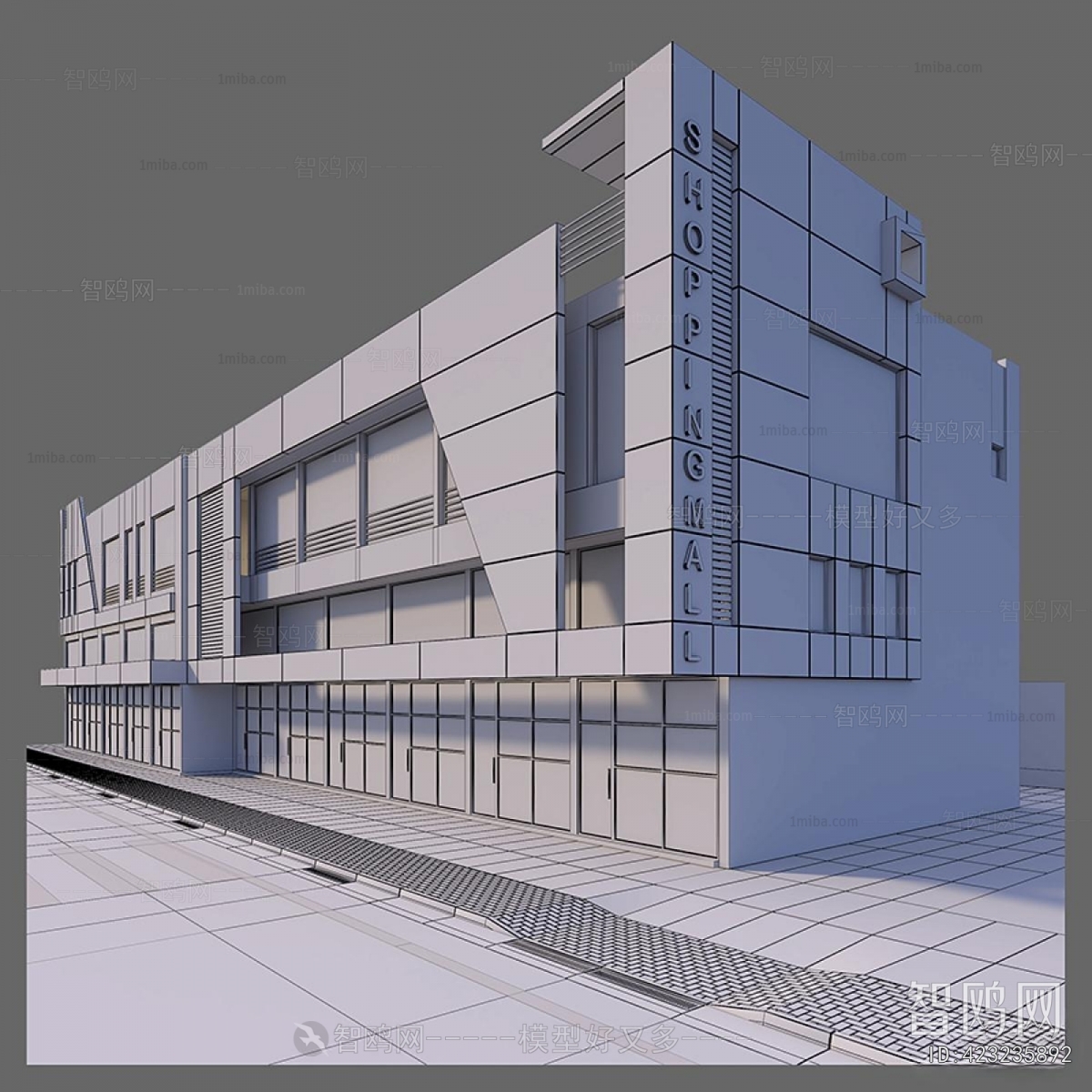 Modern Appearance Of Commercial Building