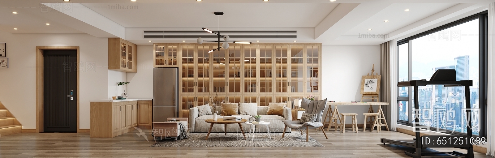 Nordic Style A Living Room