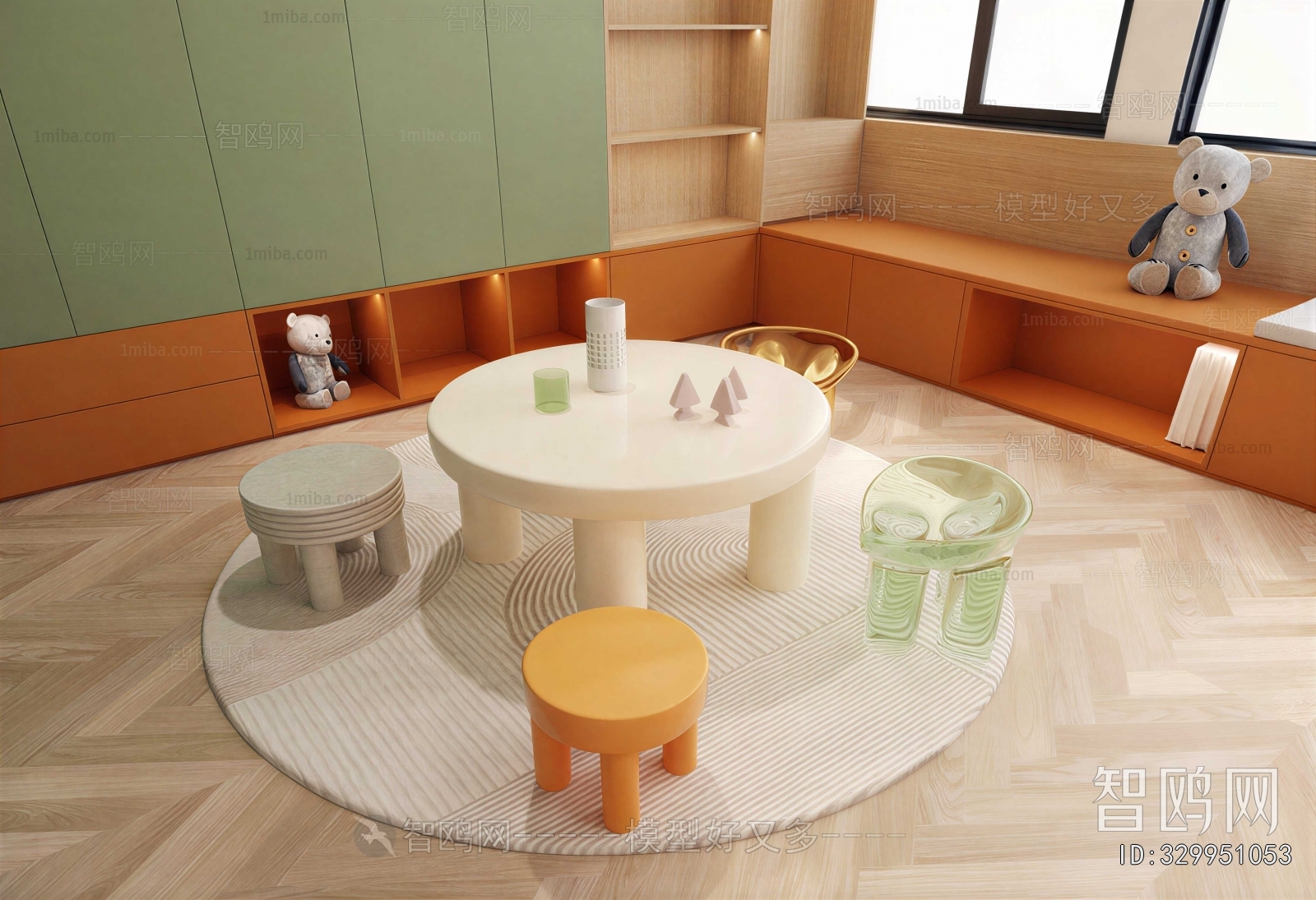 Modern Children's Table/chair