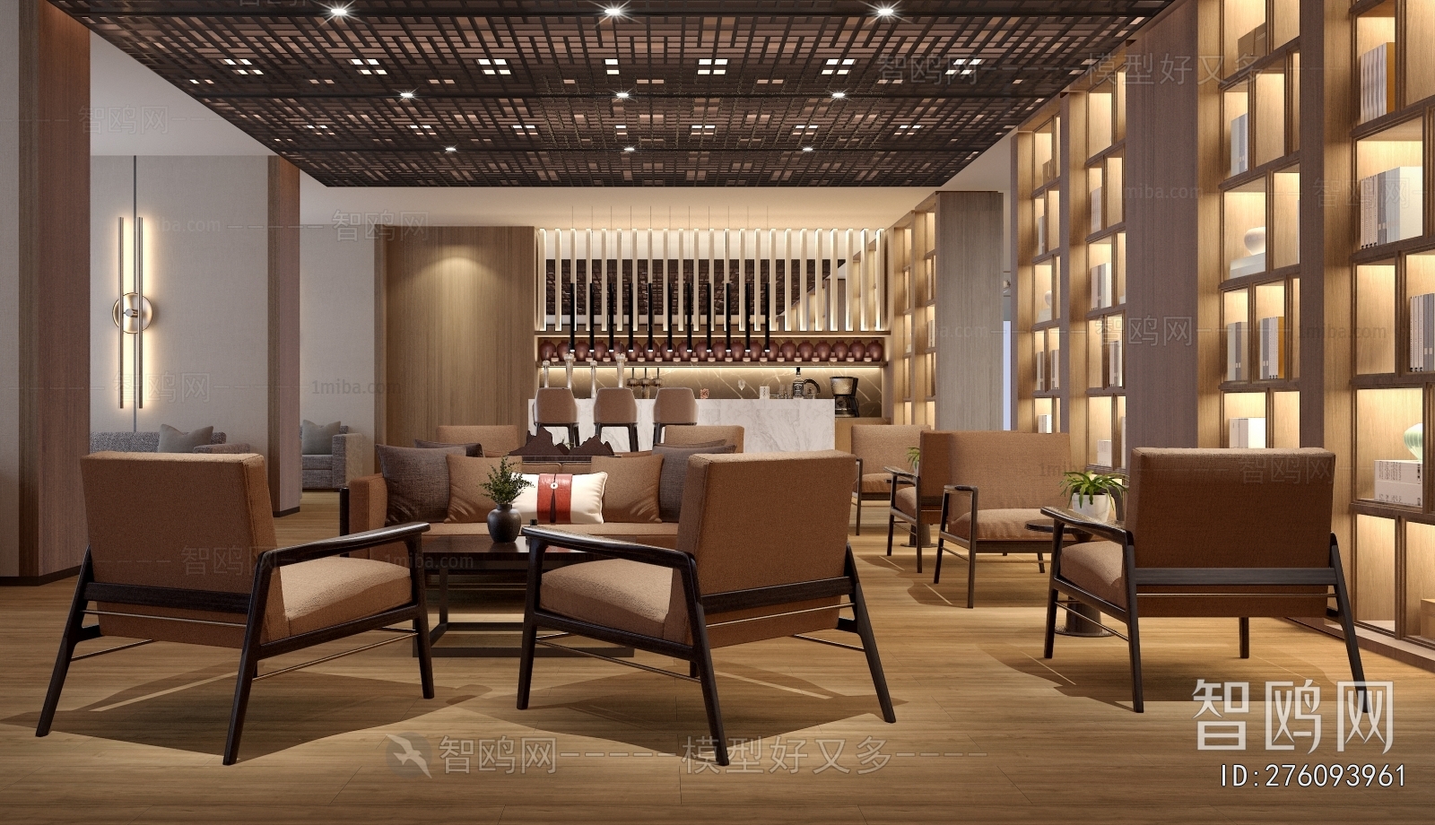 New Chinese Style Meeting Room