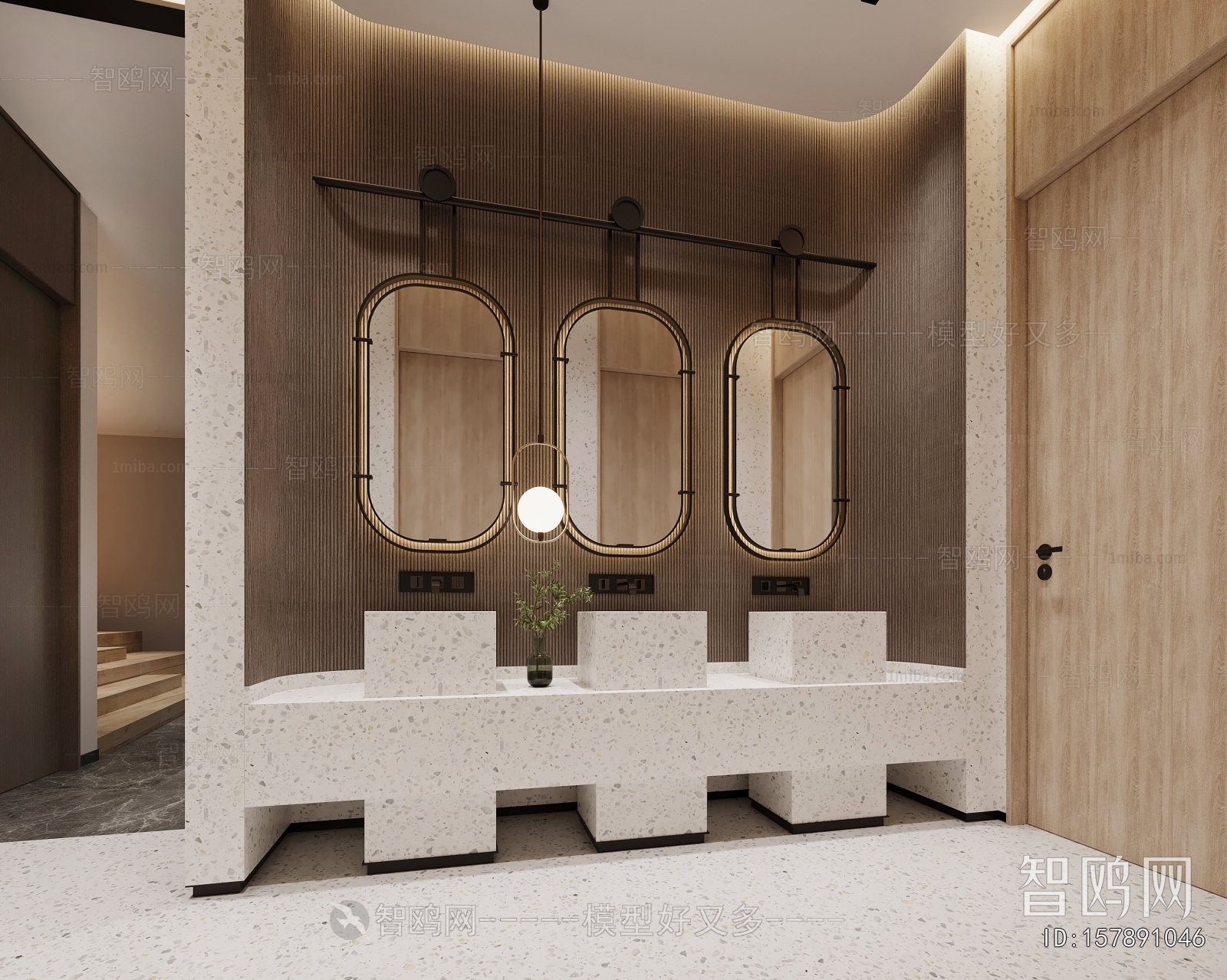 Modern Public Toilet