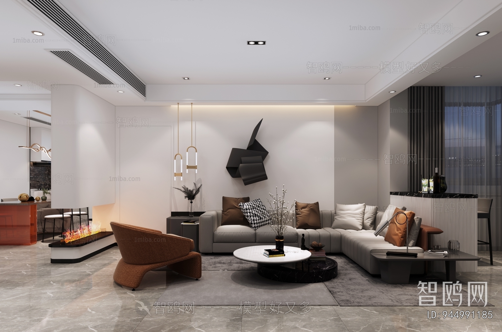 Modern A Living Room