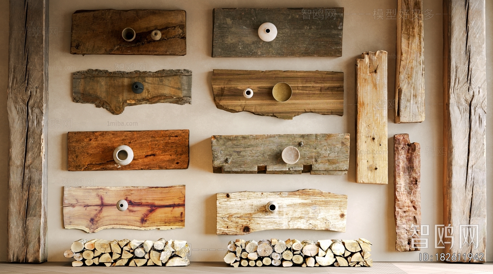 Wabi-sabi Style Table