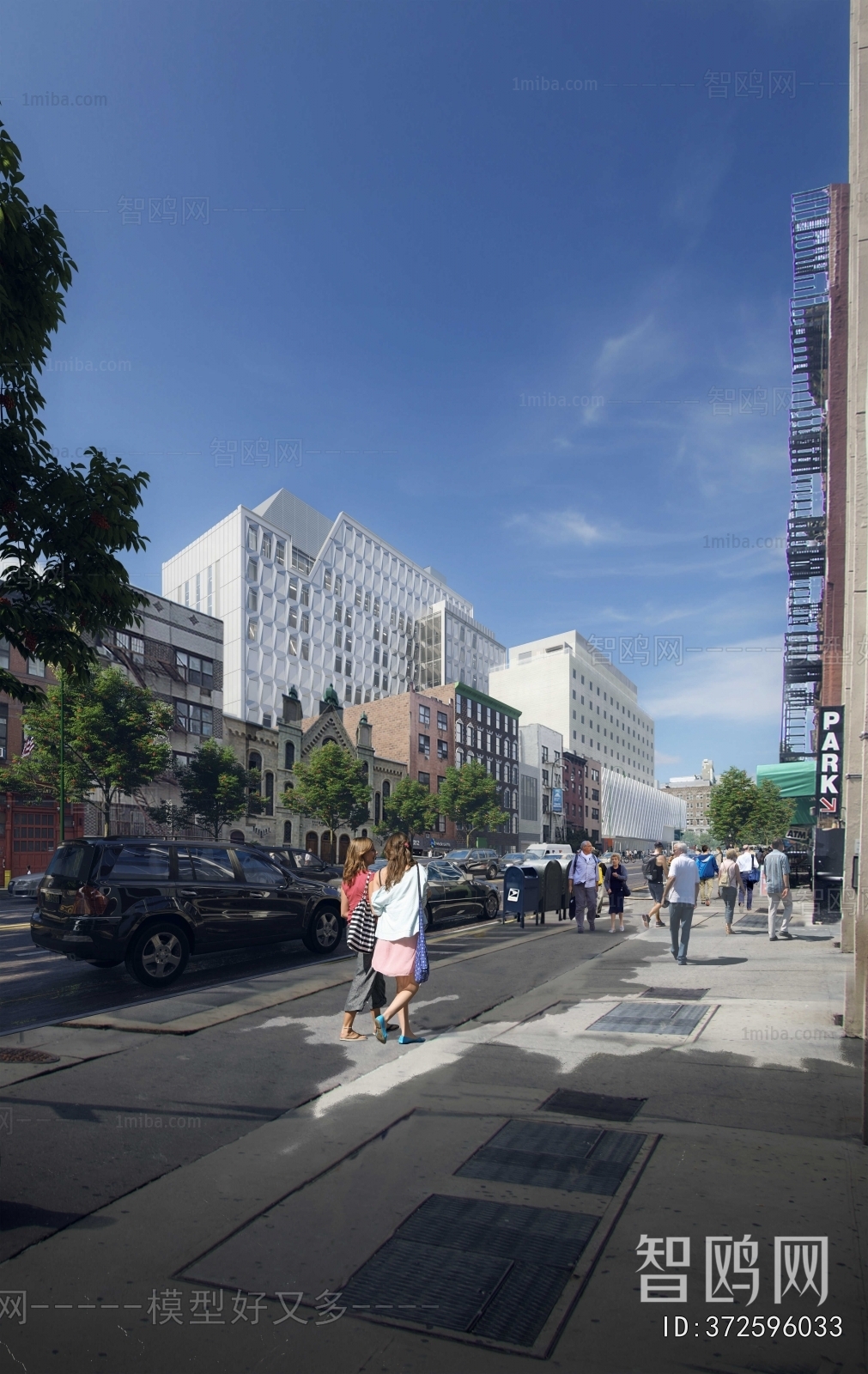 Modern Commercial Street
